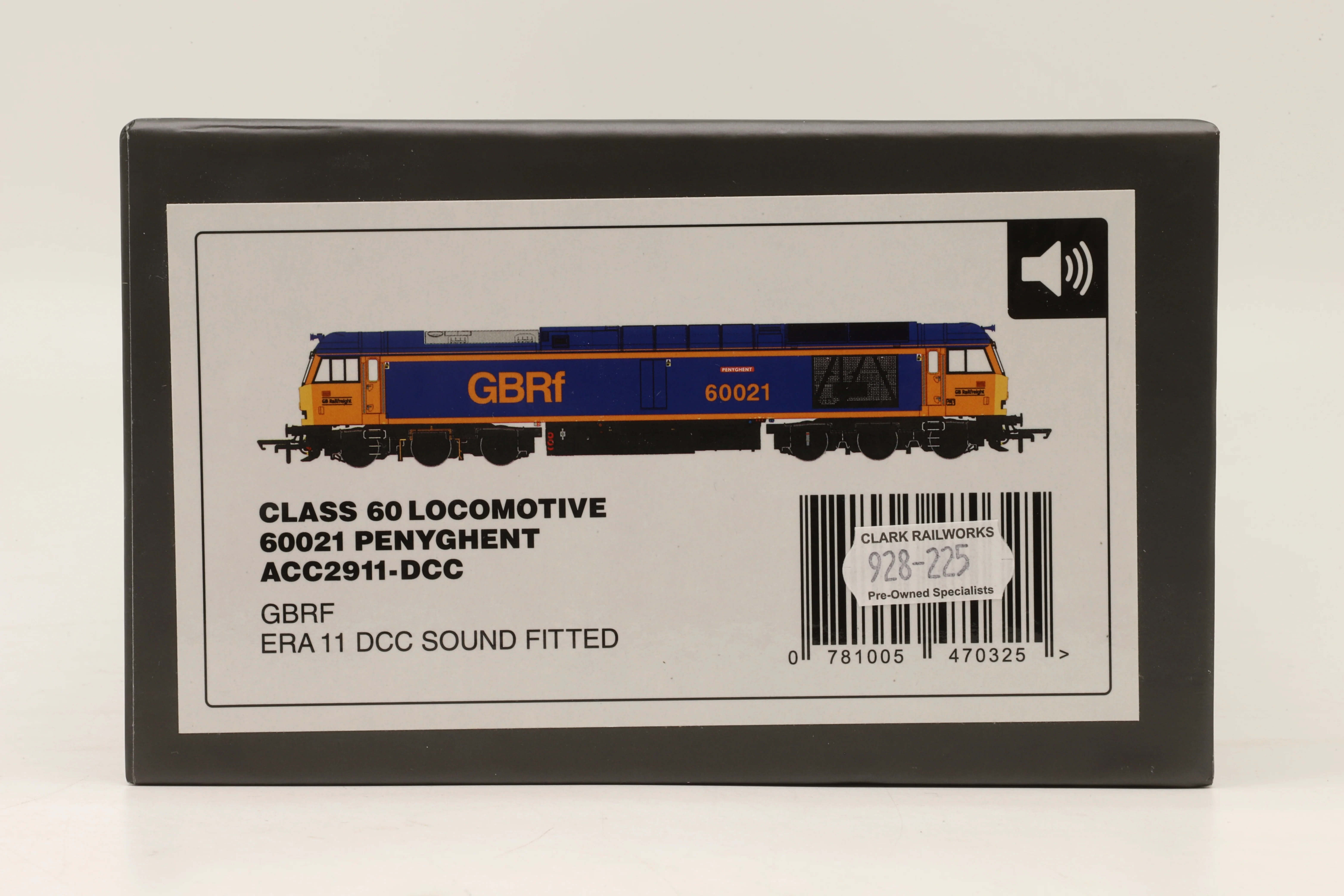 Accurascale OO ACC2911 Class 60 60021 'Penyghent' in GBRF Livery - DCC Sound - Image 4
