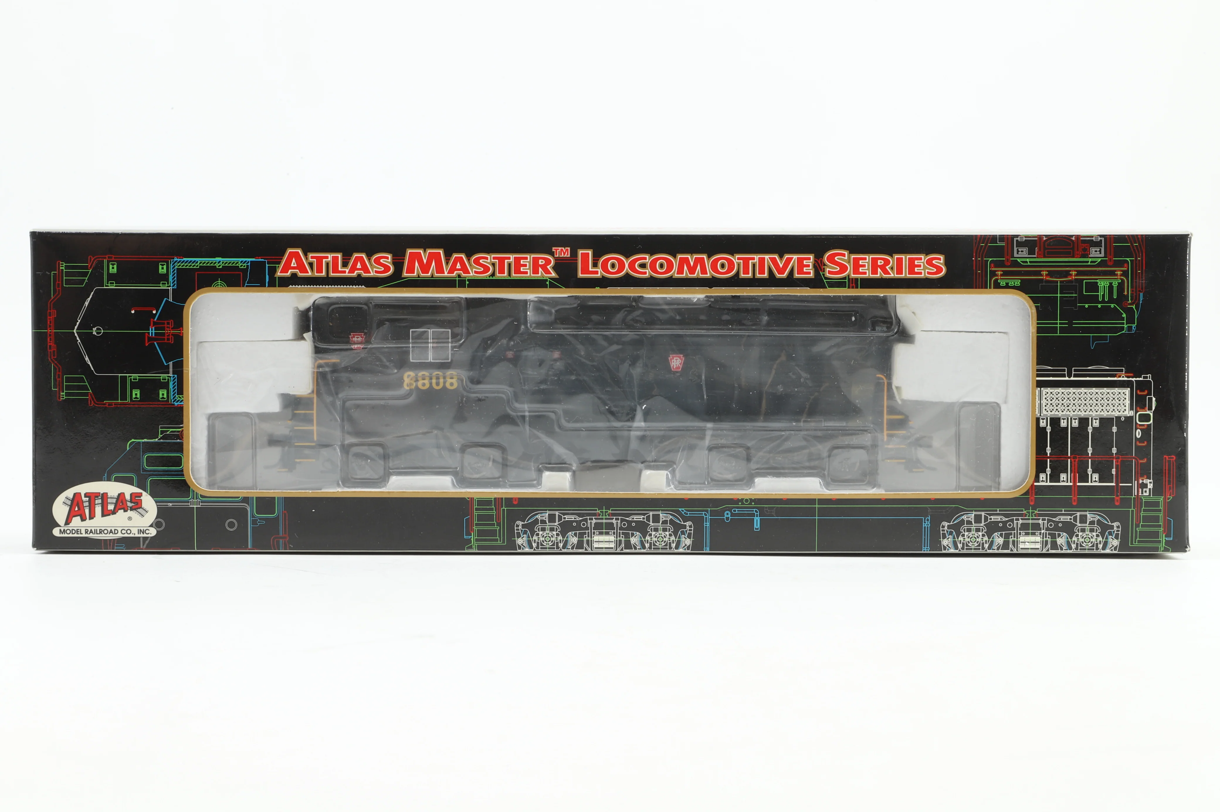Atlas HO #9570 H16-44 Pennsylvania Road '8808', DCC Fitted
