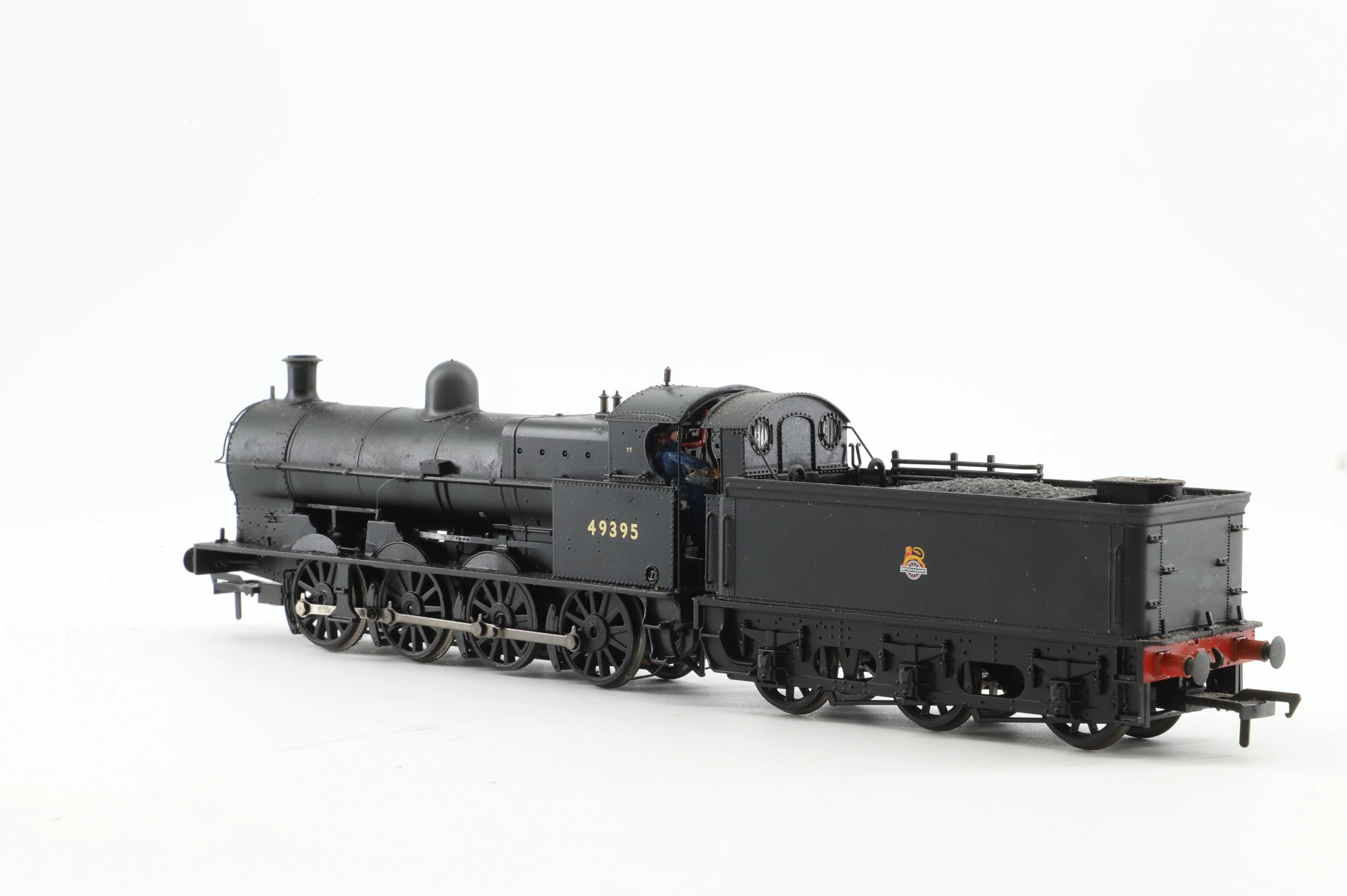 Bachmann OO 31-475 Class G2A 49395 in BR Black w/ Tender Back Cab & Early Crests - Image 4