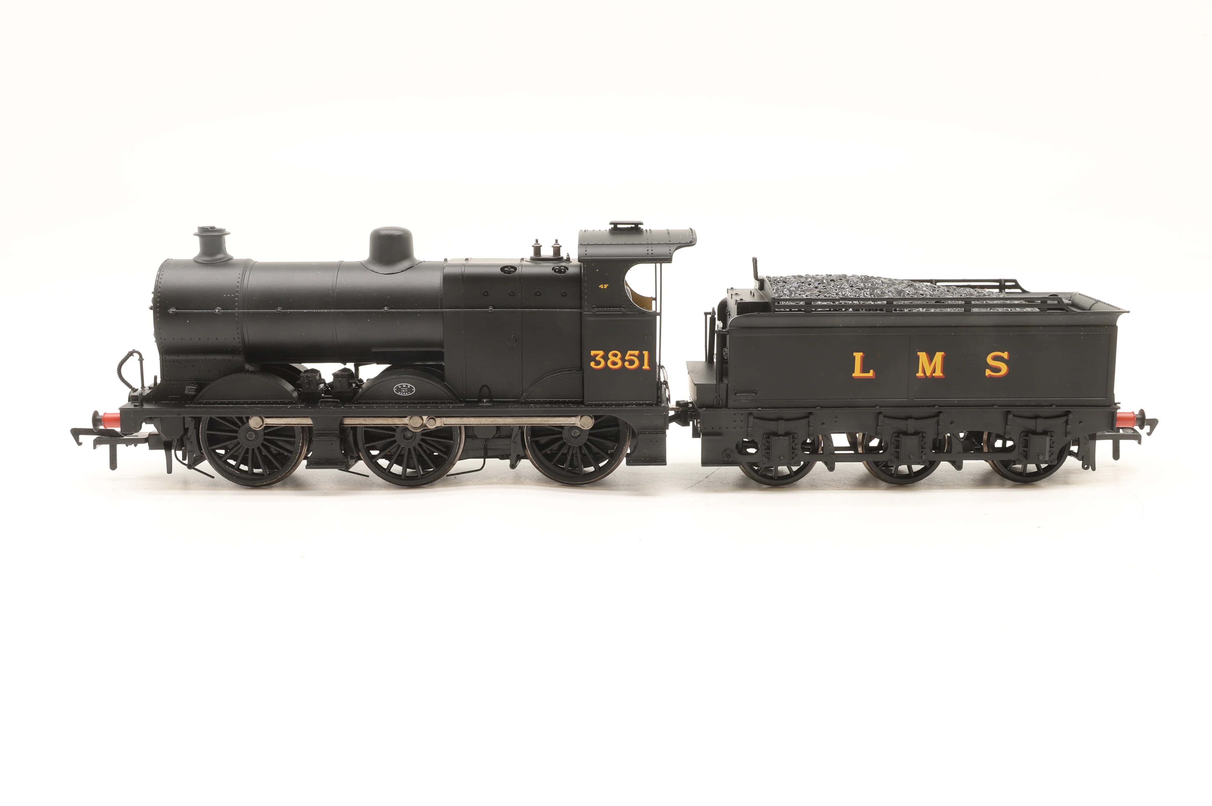 Bachmann OO 31-880 Class 4F 0-6-0 '3851' LMS Black, DCC Fitted - Image 3