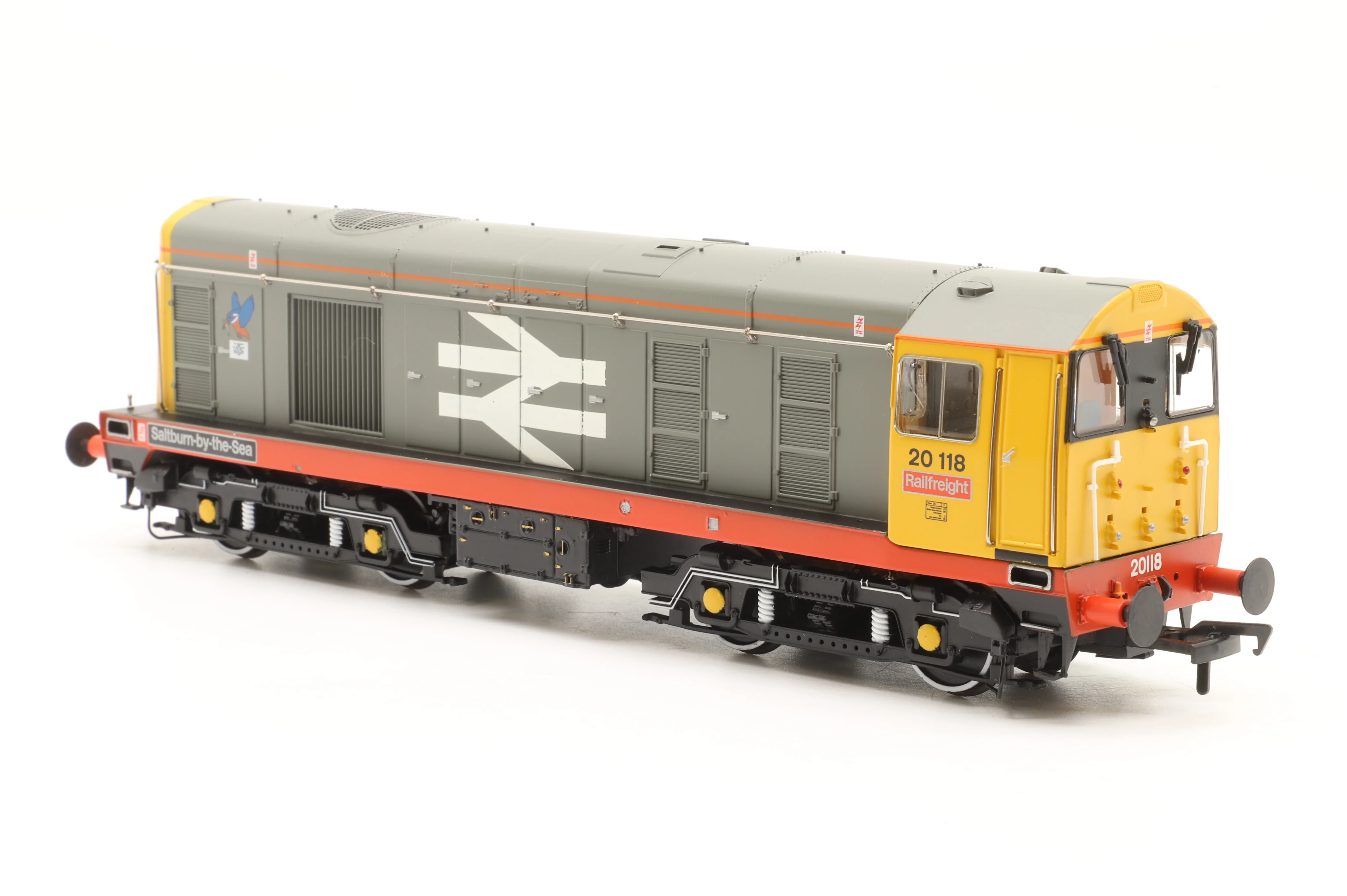 Bachmann OO 32-045 Class 20 '20118' 'Saltburn By The Sea' BR Railfreight Red Stripe DCC Fitted - Image 2