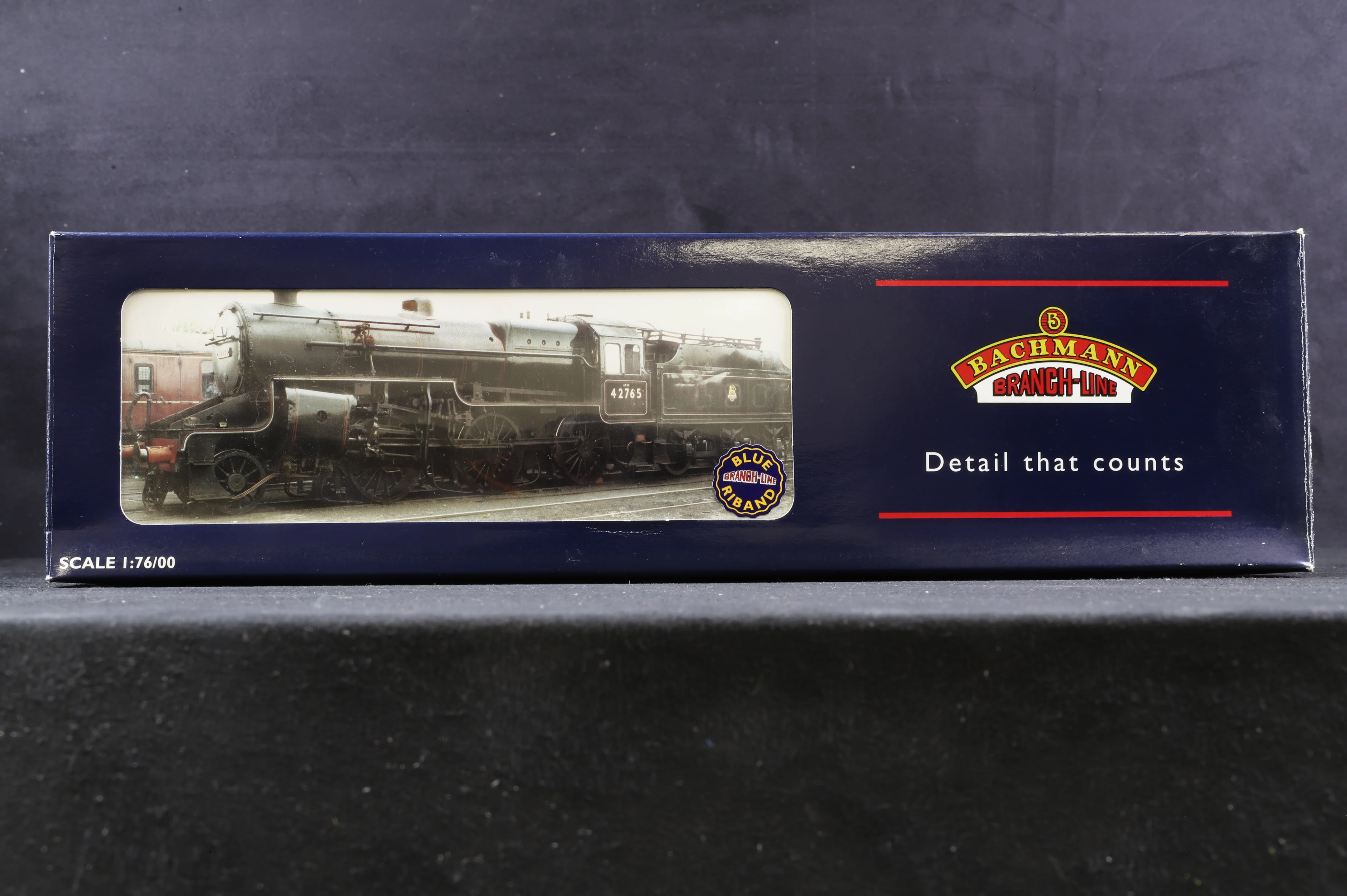 Bachmann OO 32-177 2-6-0 '42789' BR Lined Black L/C With Coal Rail Riveted - Image 2