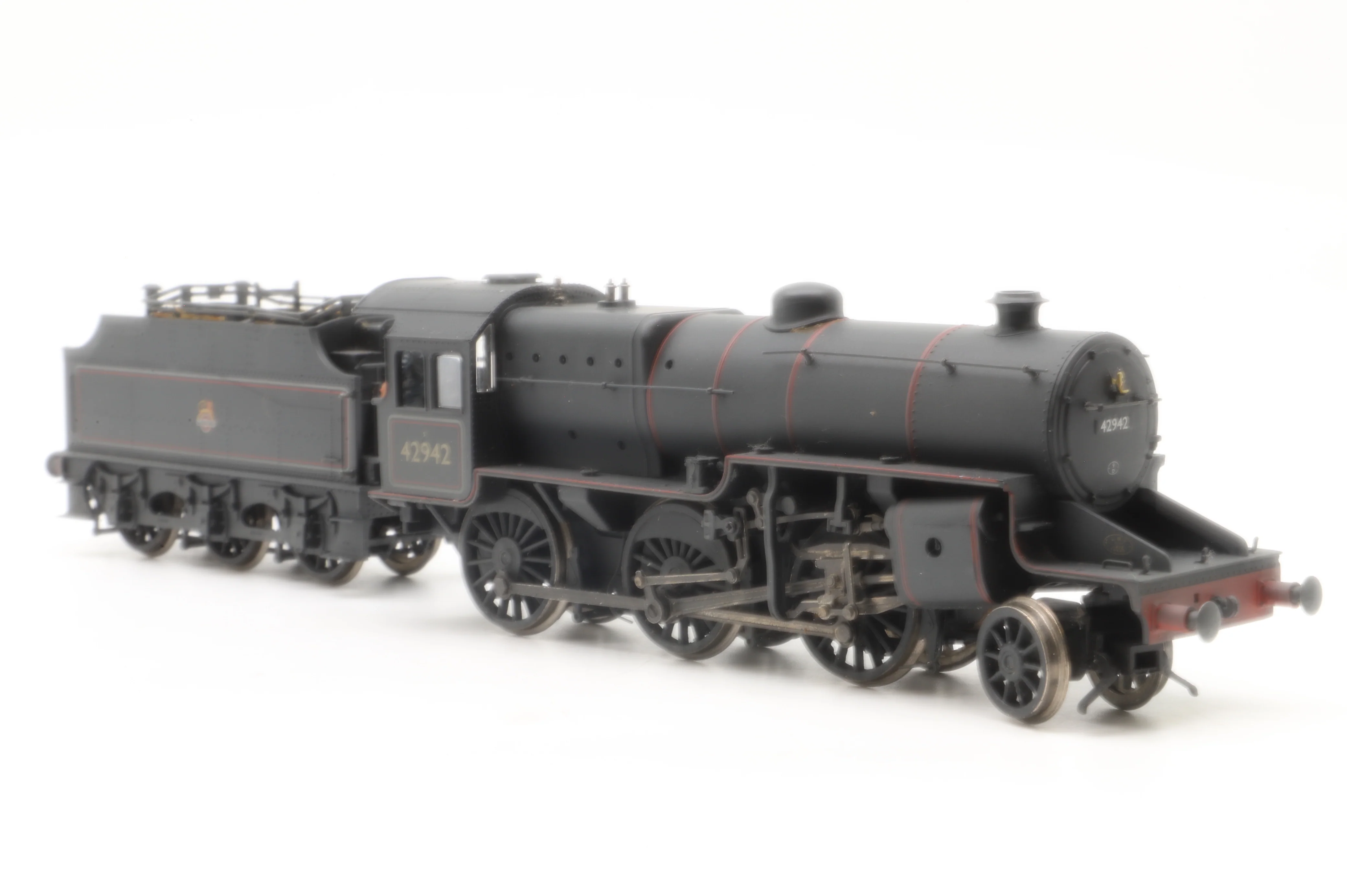 Bachmann OO 32-179 Crab '42942' BR Lined Black Early Emblem Weathered