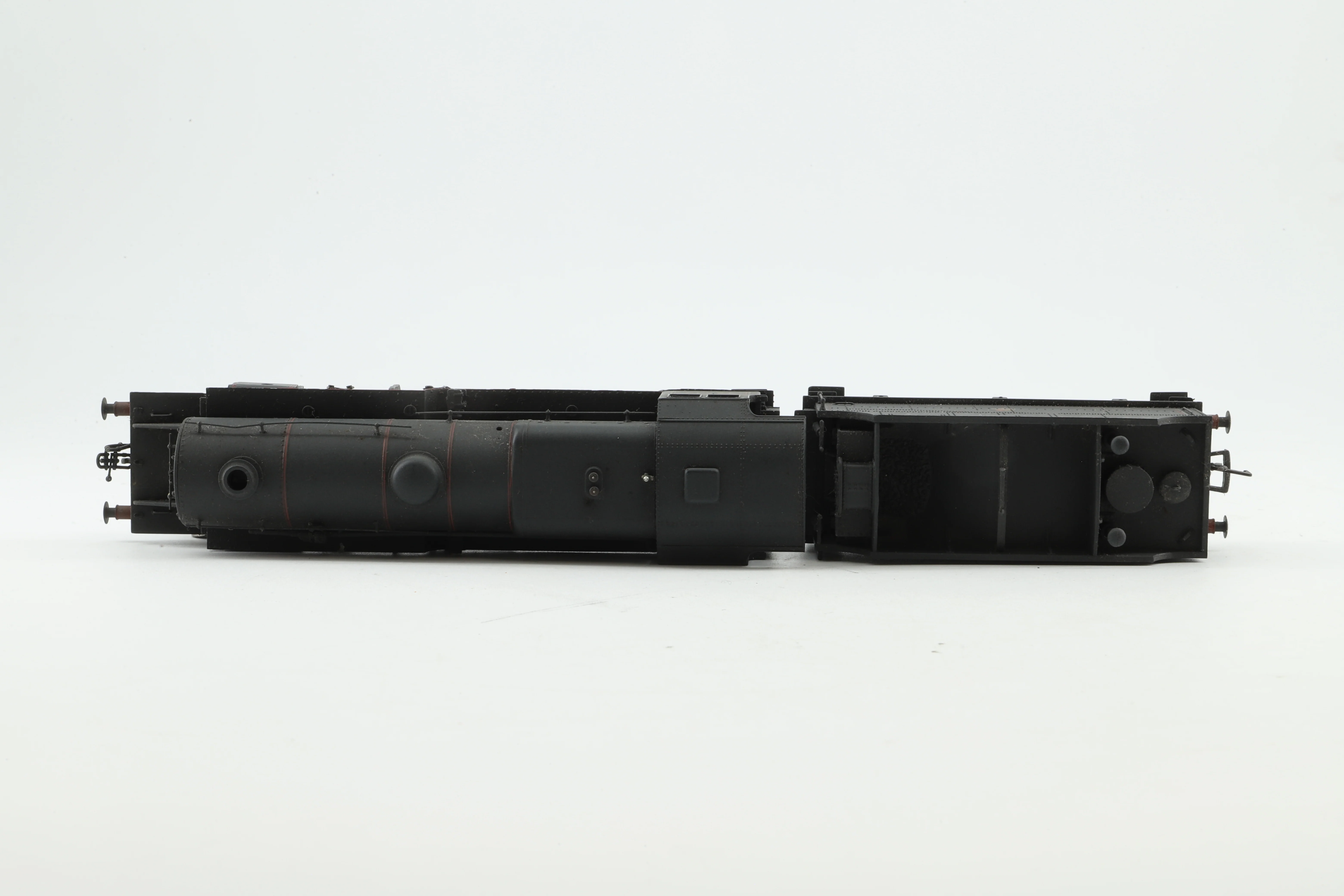 Bachmann OO 32-179 'Crab' No.42942 in Lined BR Black w/ Early Crests - Weathered - Image 3