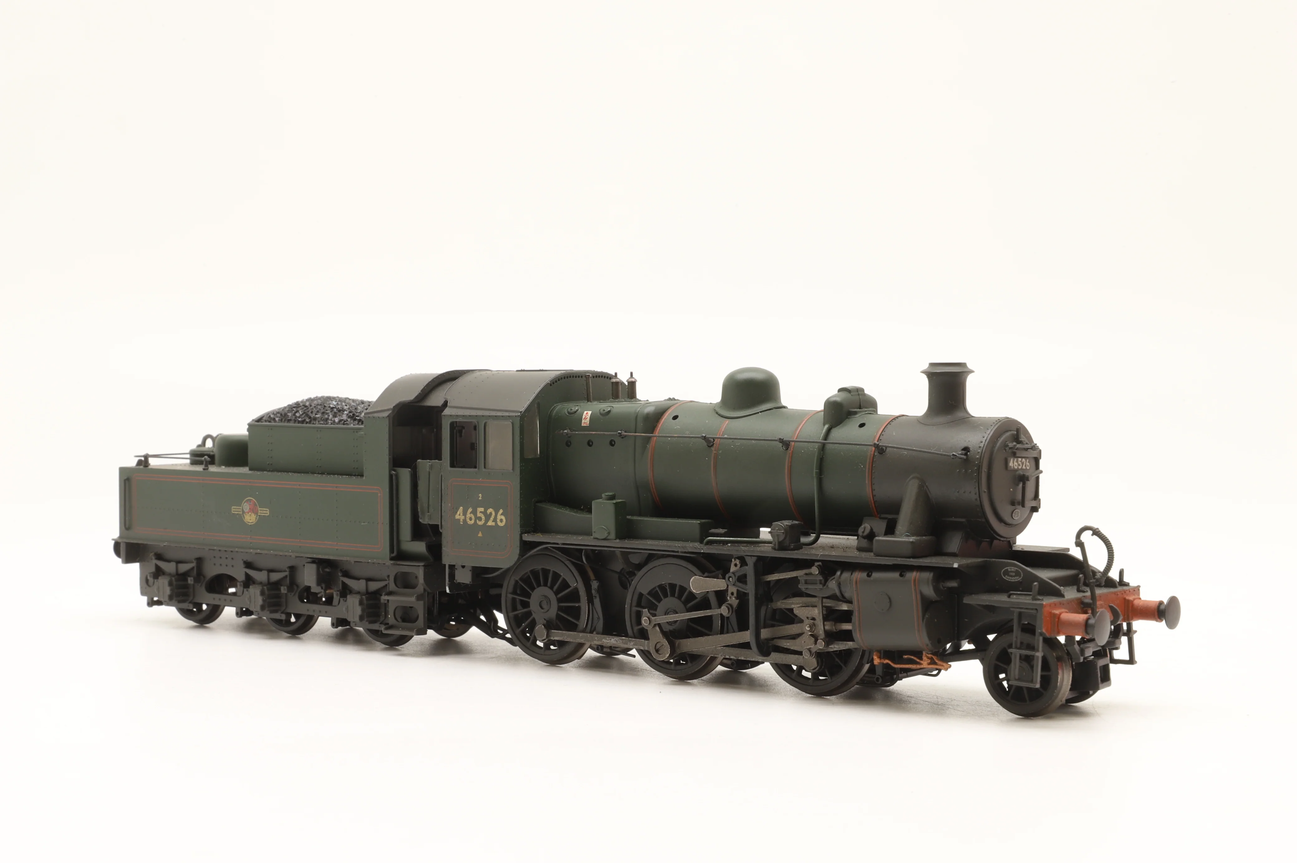 Bachmann OO 32-828A Ivatt Class 2MT 2-6-0 '46526' BR Green L/C Weathered DCC Sound