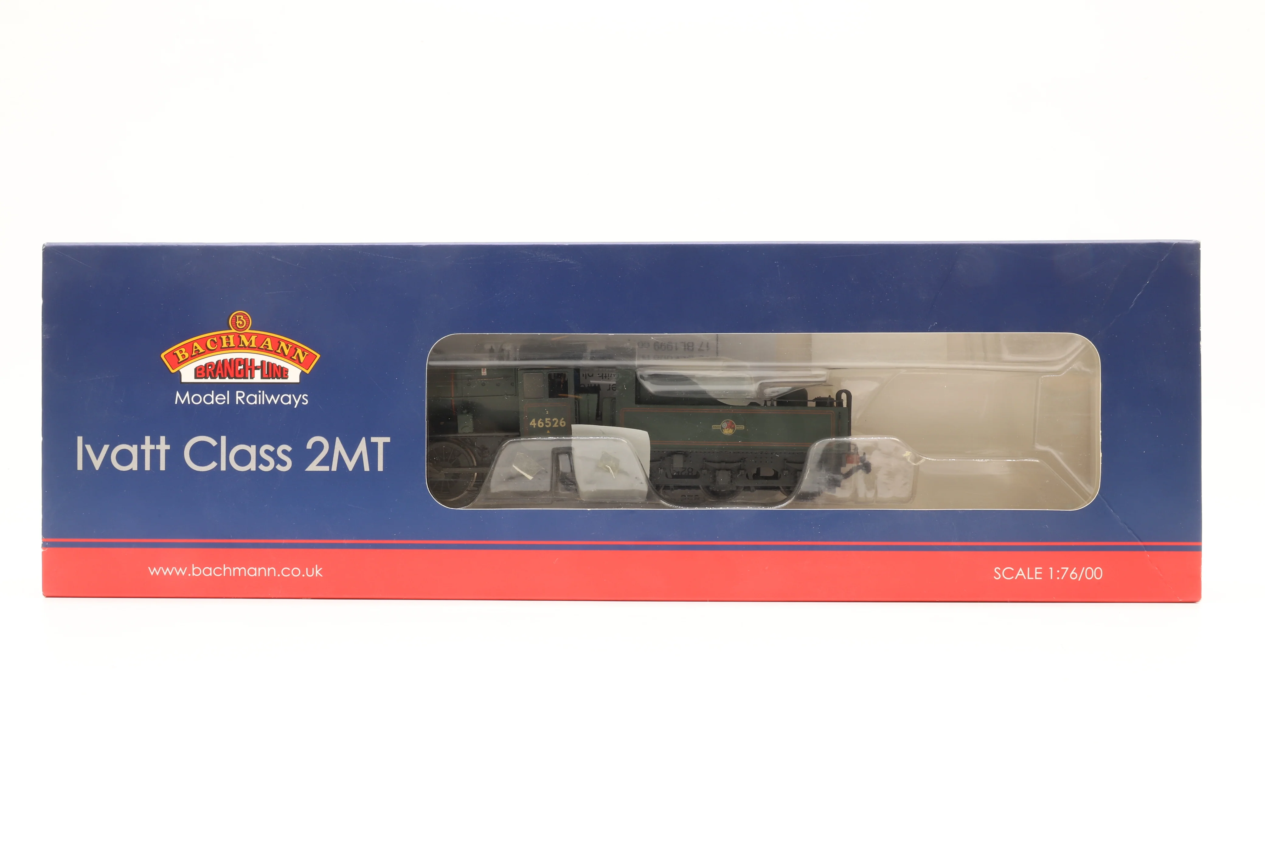Bachmann OO 32-828A Ivatt Class 2MT 2-6-0 '46526' BR Green L/C Weathered DCC Sound - Image 8
