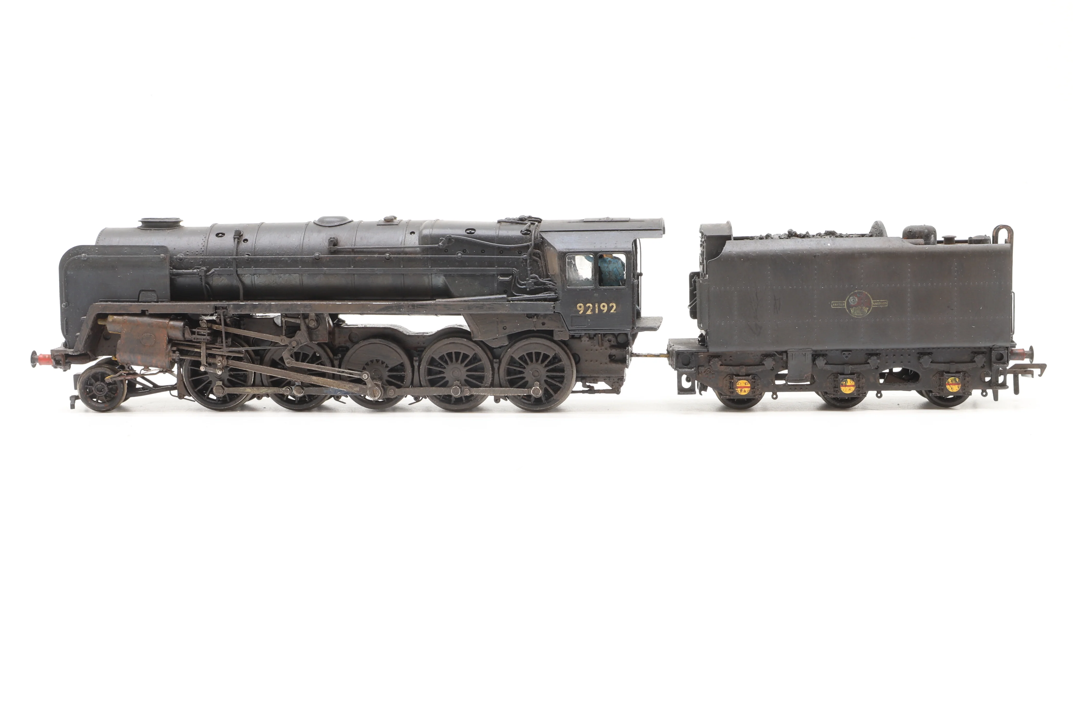 Bachmann OO 32-851 9F 2-10-0 Standard '92192' D/Chimney BR Late Crest Black BR1F Tender Weathered DCC Fitted - Image 2