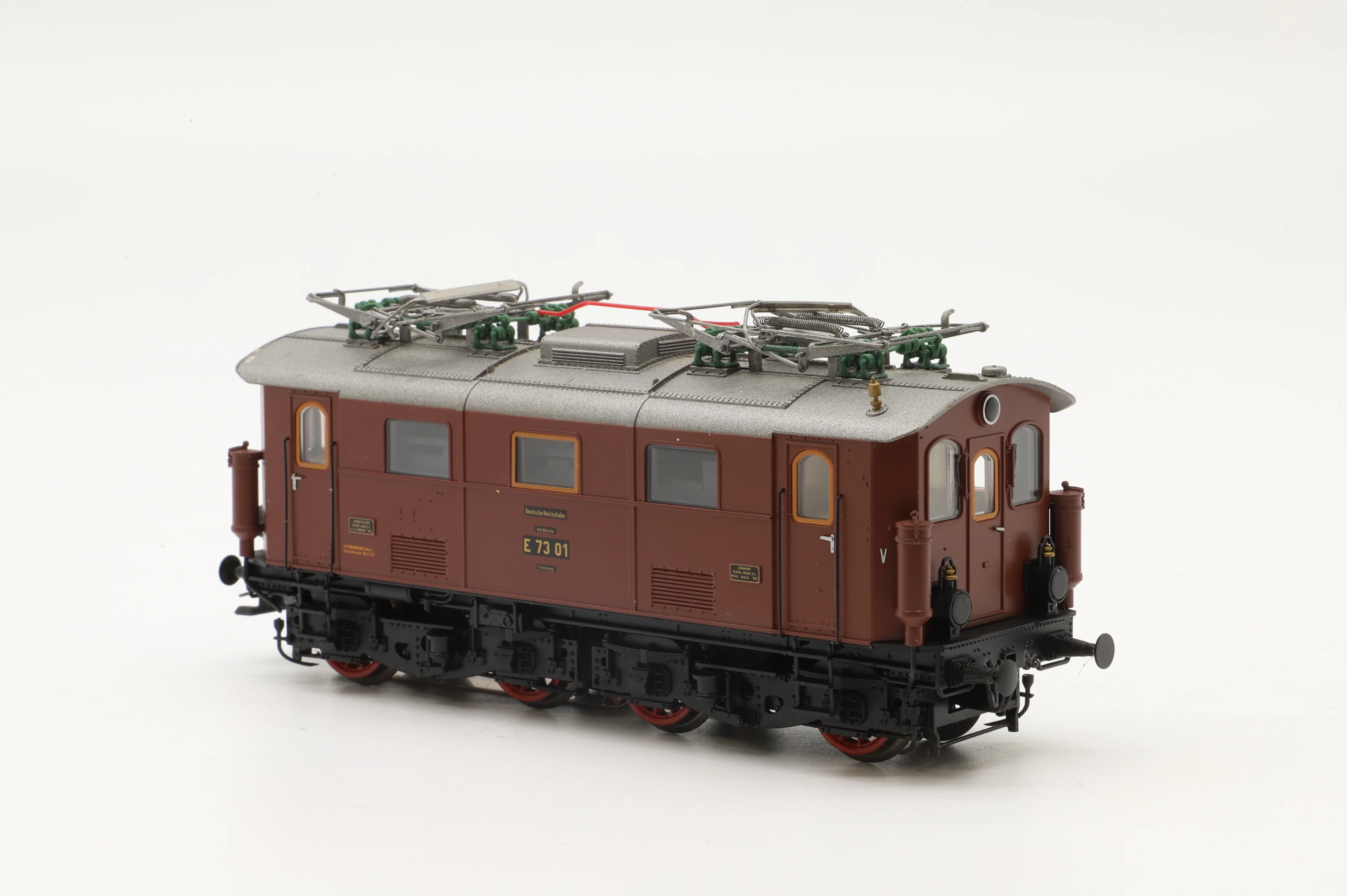 Brawa HO 43053 E 73 01 Electric Locomotive DRG DCC Sound 3 Rail