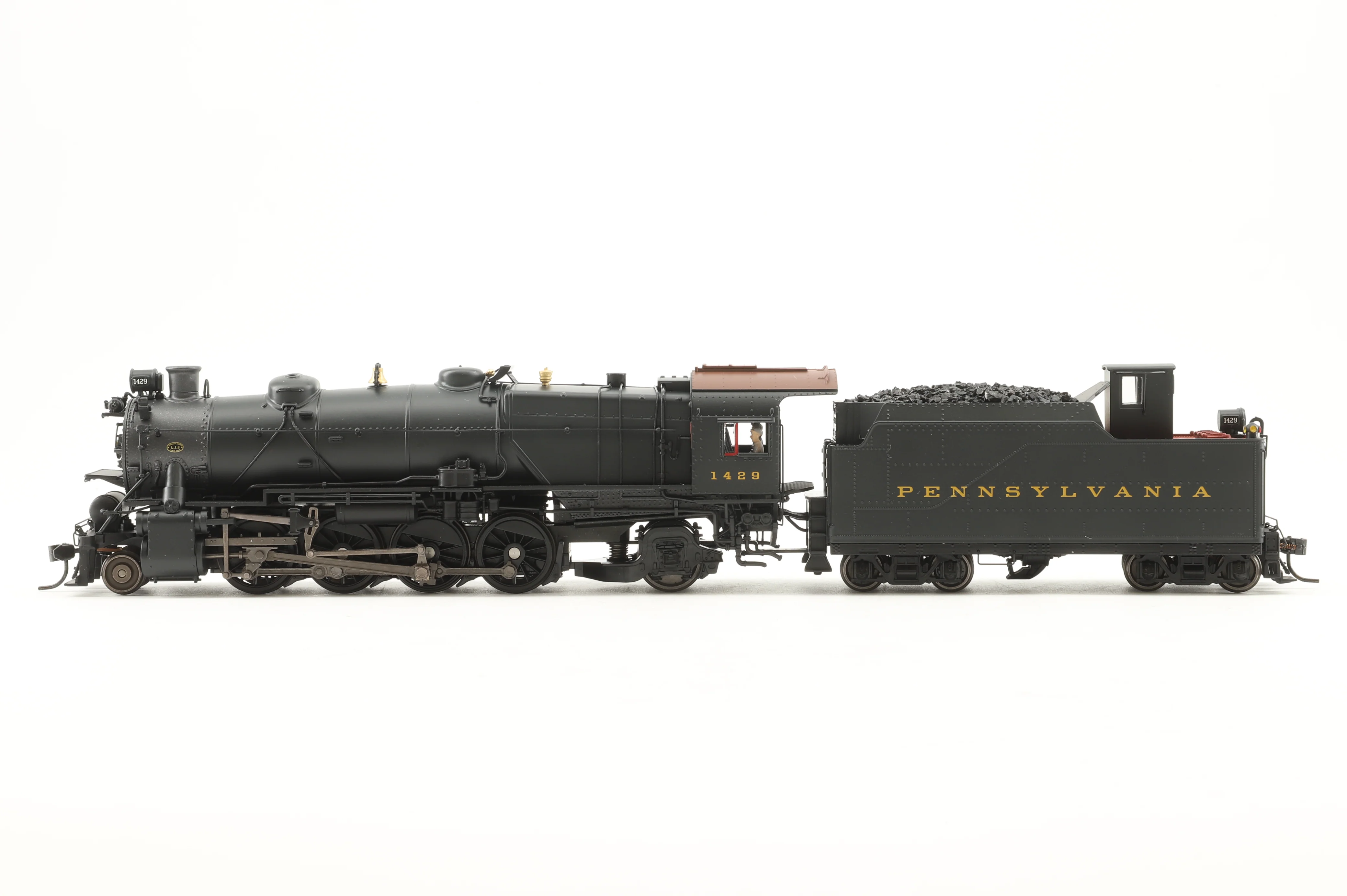 Broadway Limited HO 4044 PRR L1s 2-8-2 '1429' DCC Sound - Image 3