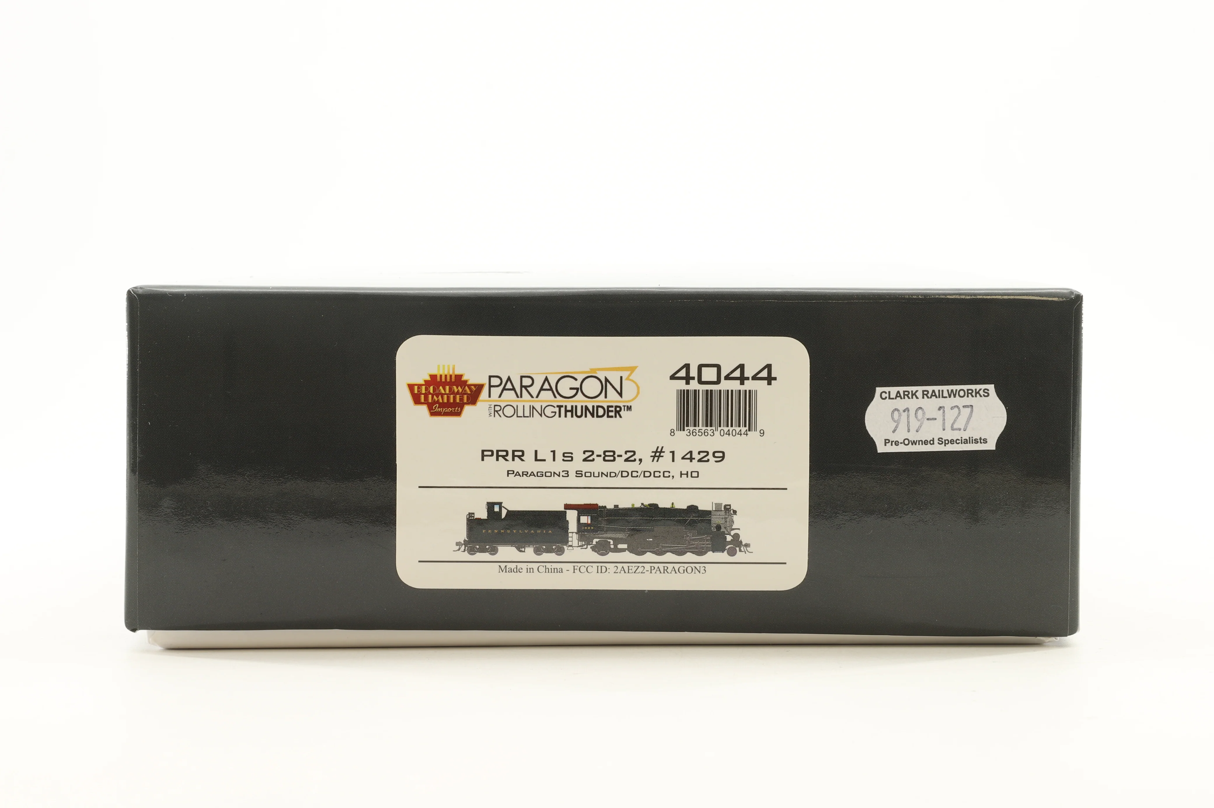 Broadway Limited HO 4044 PRR L1s 2-8-2 '1429' DCC Sound - Image 7
