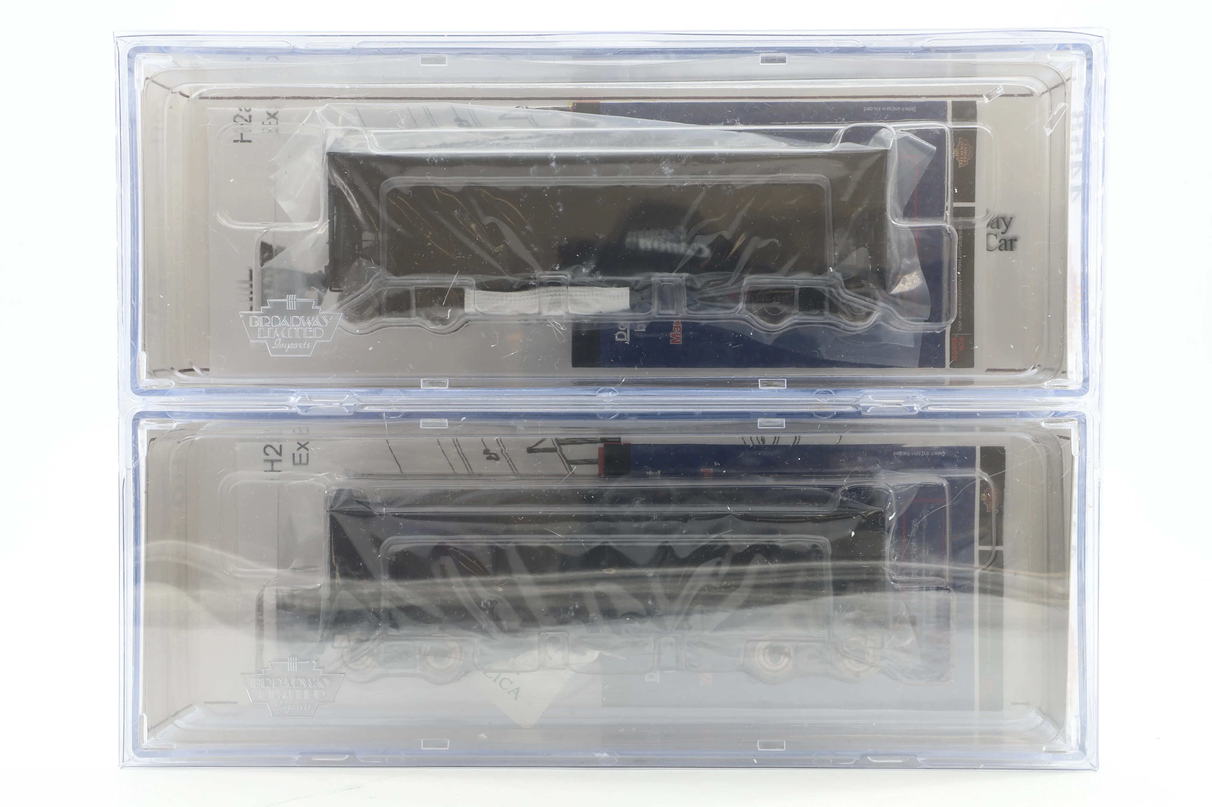 Broadway Limited HO 4458 Pack Of 6 H2a 3 Bay Unlettered Hopper Cars