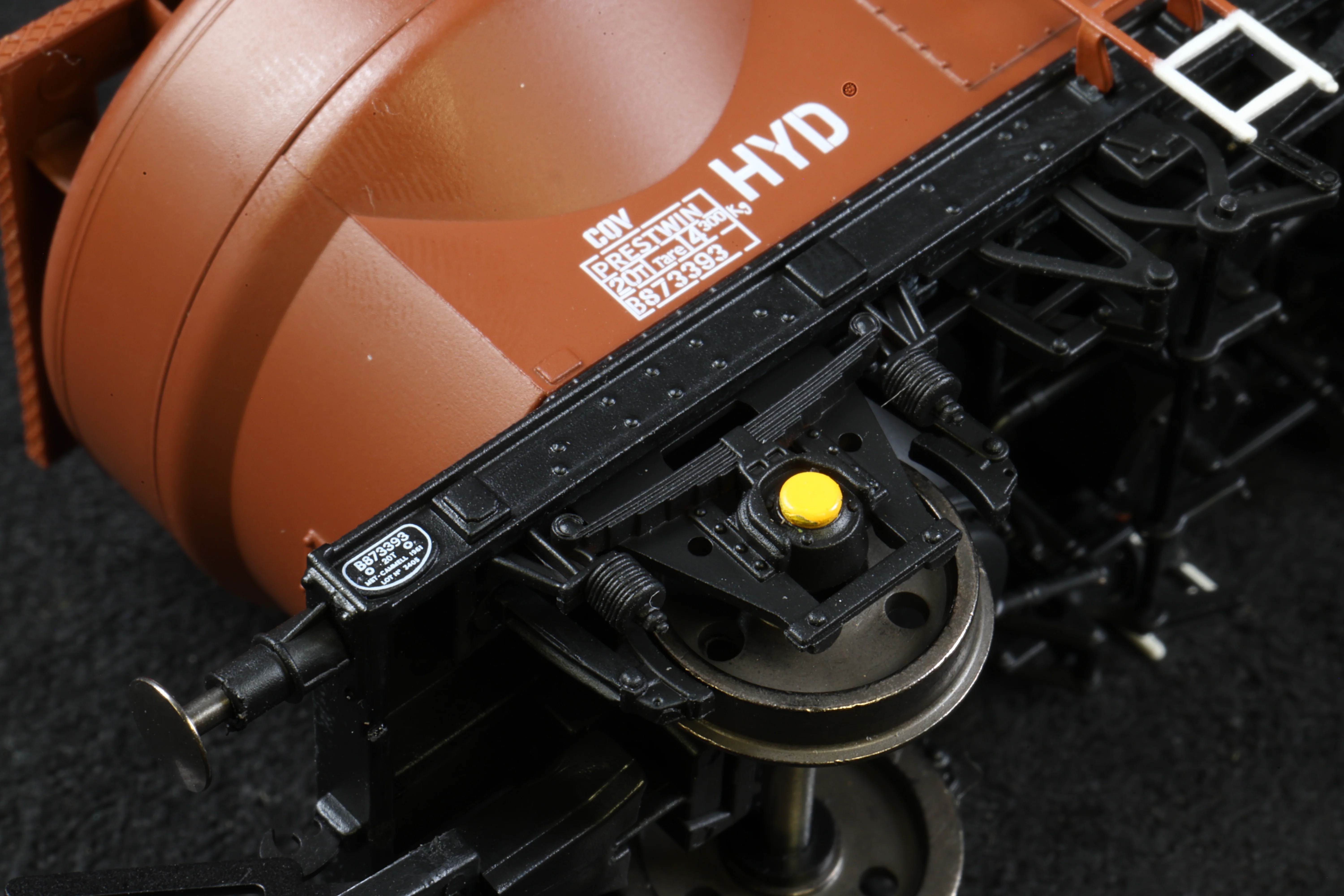 Clark Railworks OO Gauge C3042C BR Bauxite Prestwin Wagons (3-Pcs), B873393, B873729 & B873758 (TOPS) - Image 3