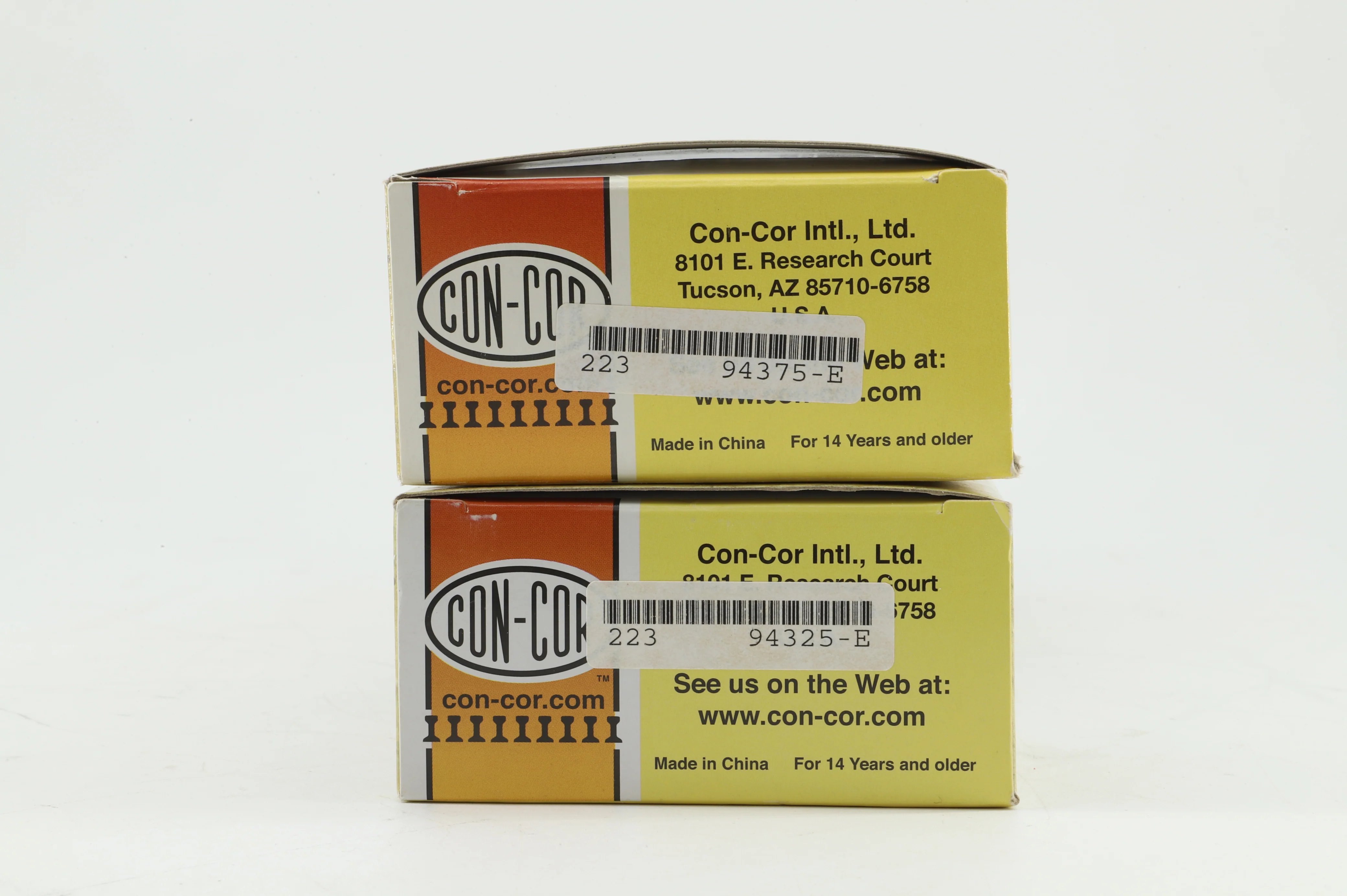 Con-Cor HO Pair of Hwt Pass. 'Pine Tree' North Pac. Cars, Inc. 0001-094325 (2) & 0001-094375 (1) - Image 2