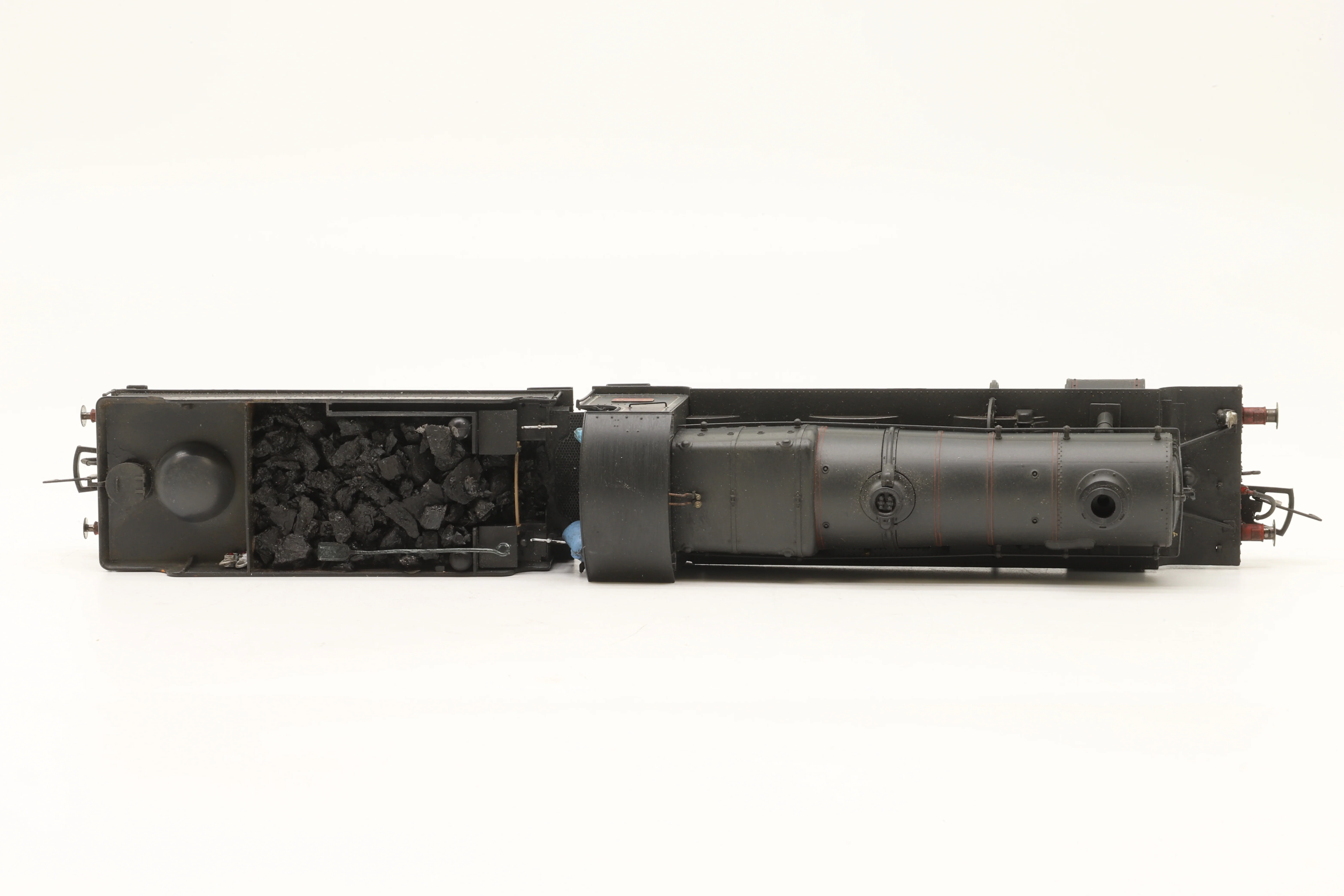 Dapol OO 4S-043-013S 43XX 'Mogul' No.5370 in Lined BR Black w/ Early Crests – DCC Sound & Weathered - Image 2