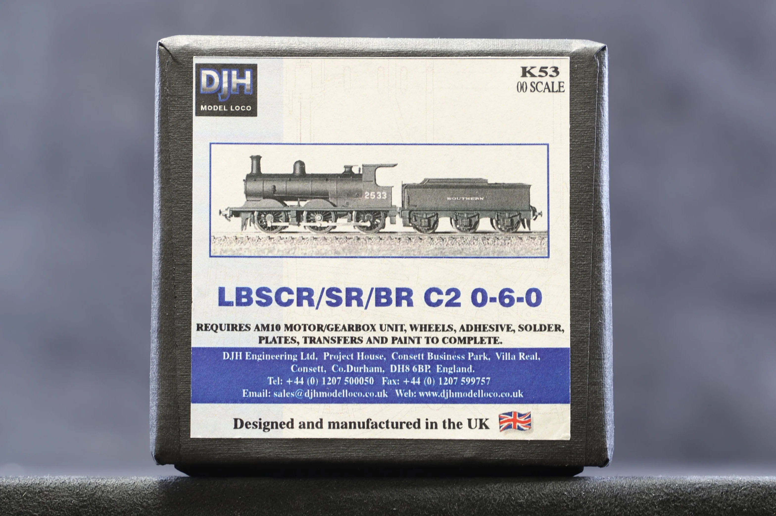 DJH OO K53 LBSCR/SR/BR C2 0-6-0 Kit