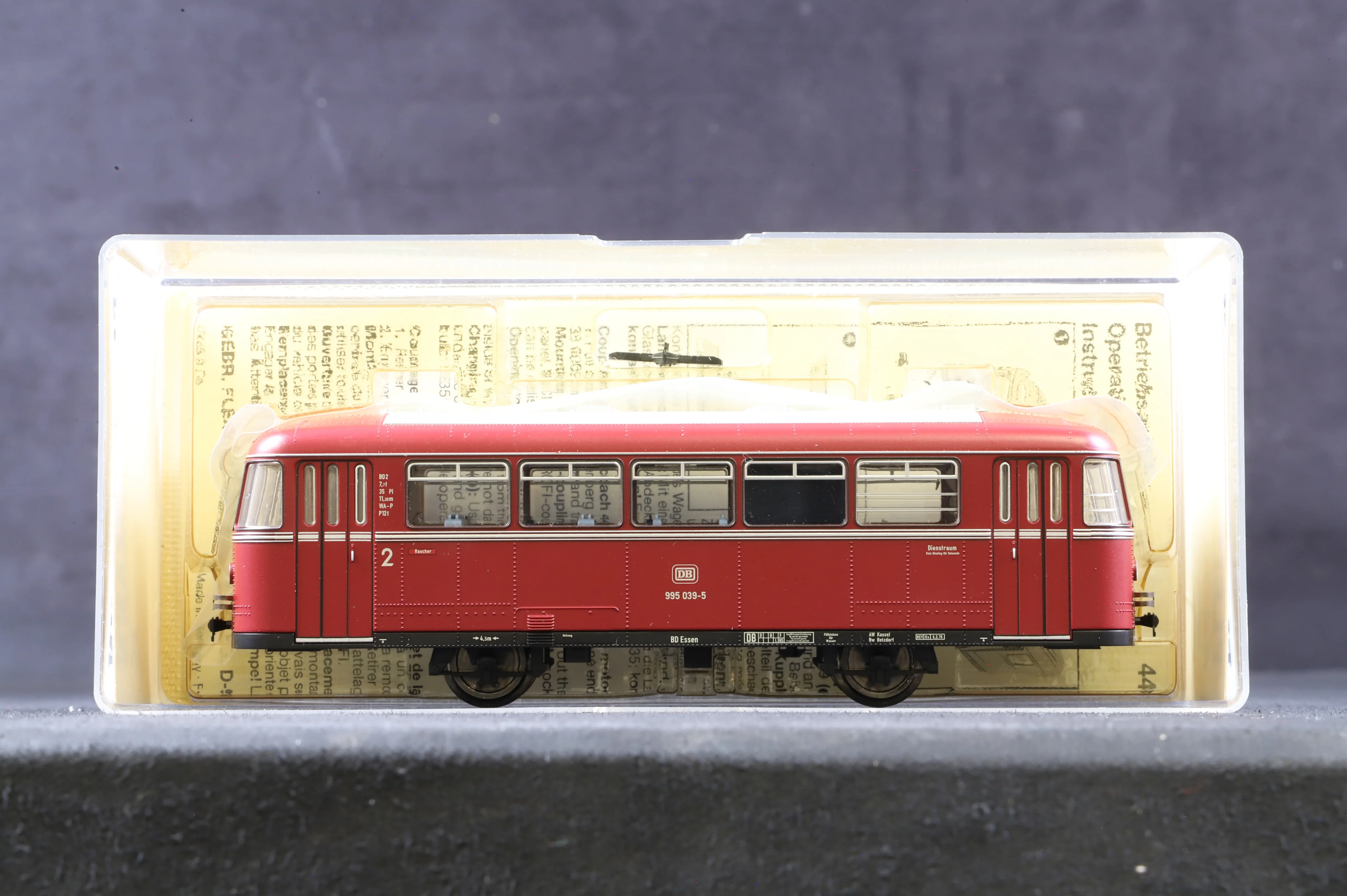 Fleischmann HO 4408 BR Class 995 '995 039-5' Railbus Trailer DB Dummy - Image 2