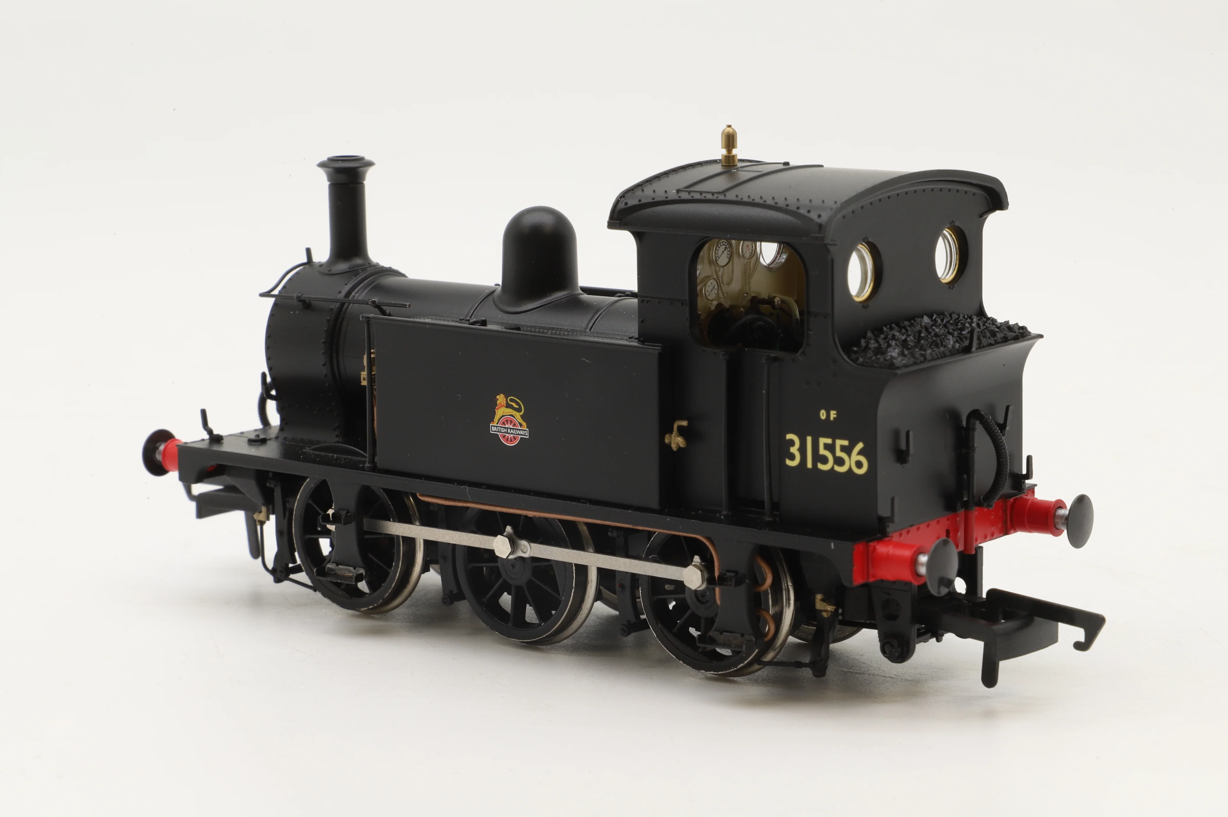 Hattons OO H4-P-016 P Class 31556 in BR Black w/ Early Crests - Image 5