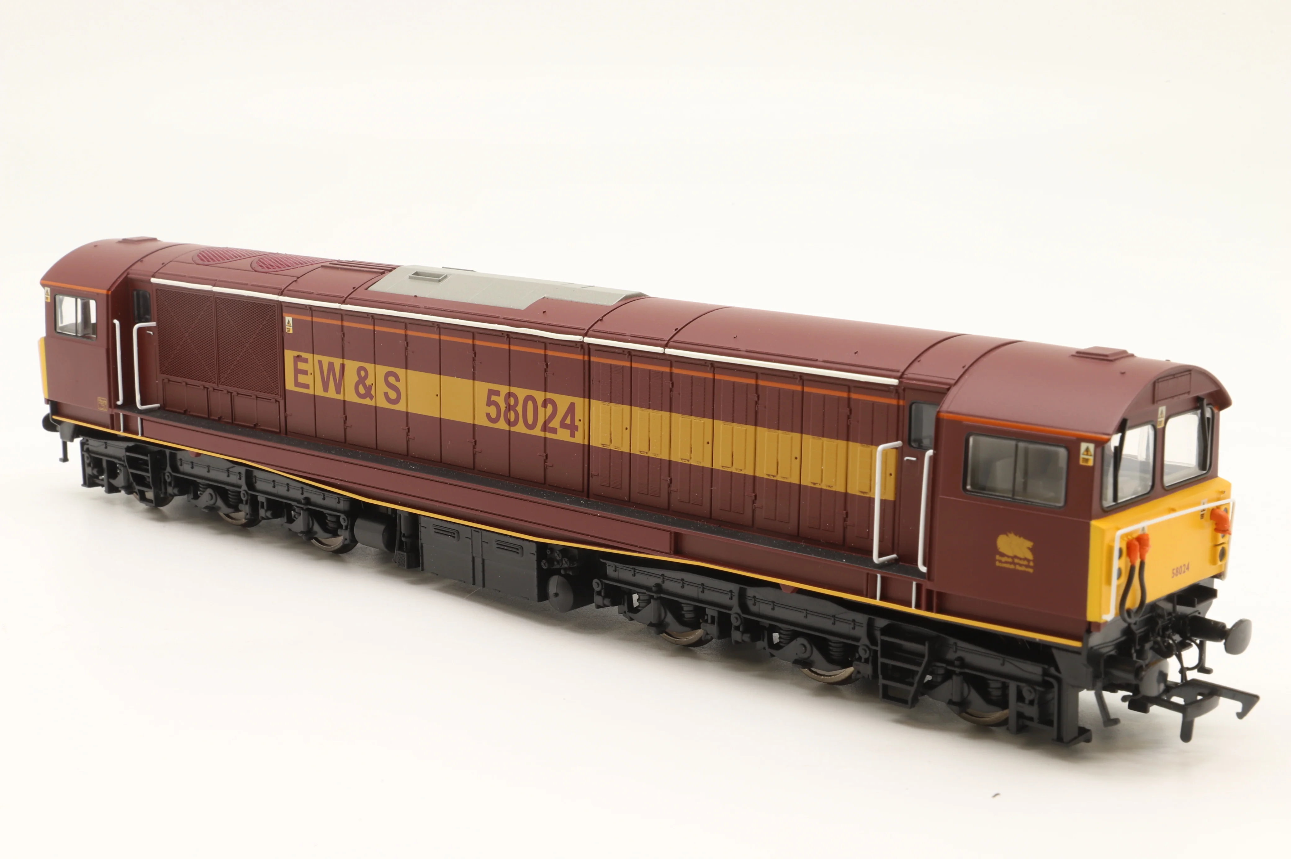 Heljan OO 58071 Class 58 58024 in 'EW&S' Livery - DCC Sound - Image 2