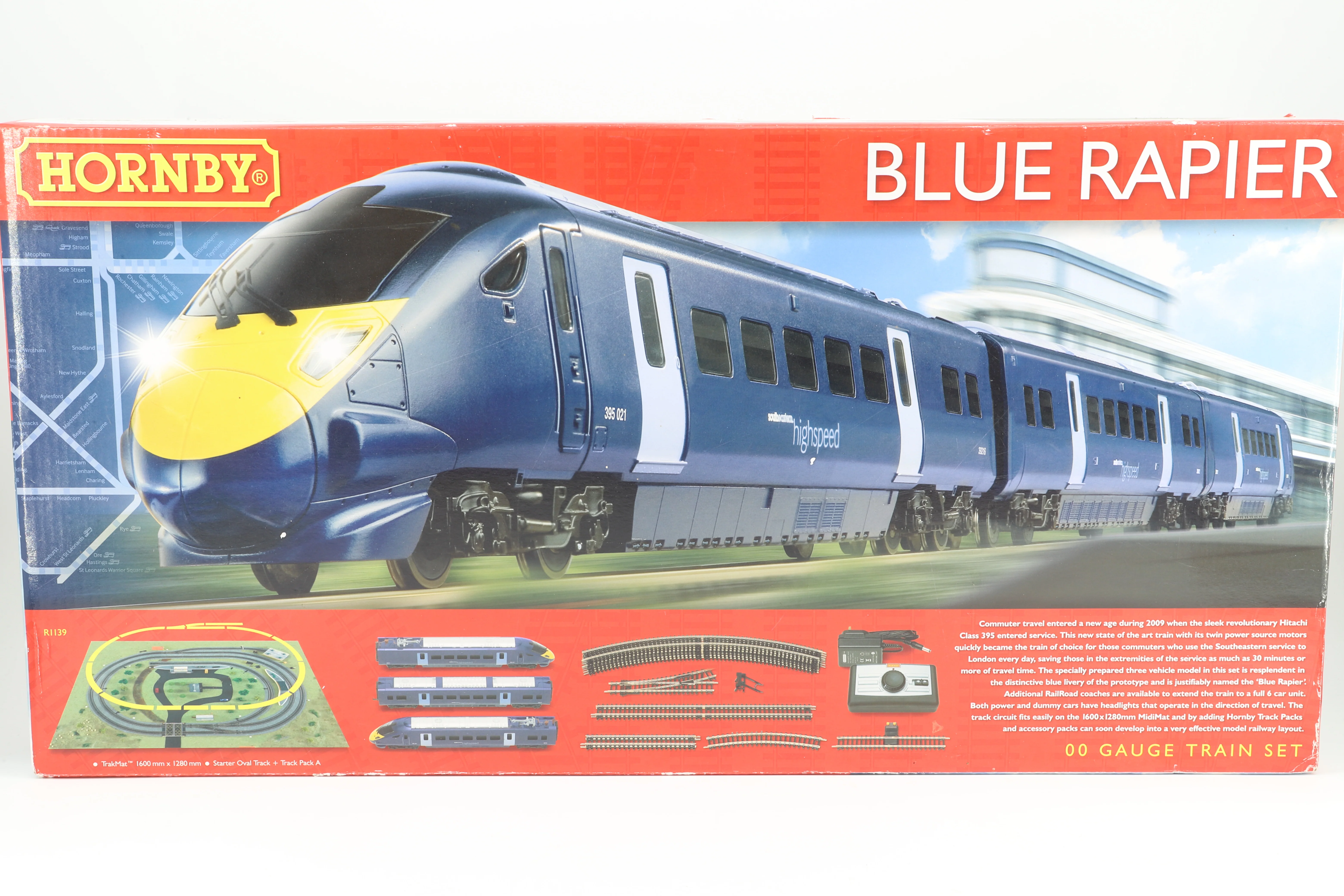 Hornby OO R1139 Blue Rapier Train Set - Image 6