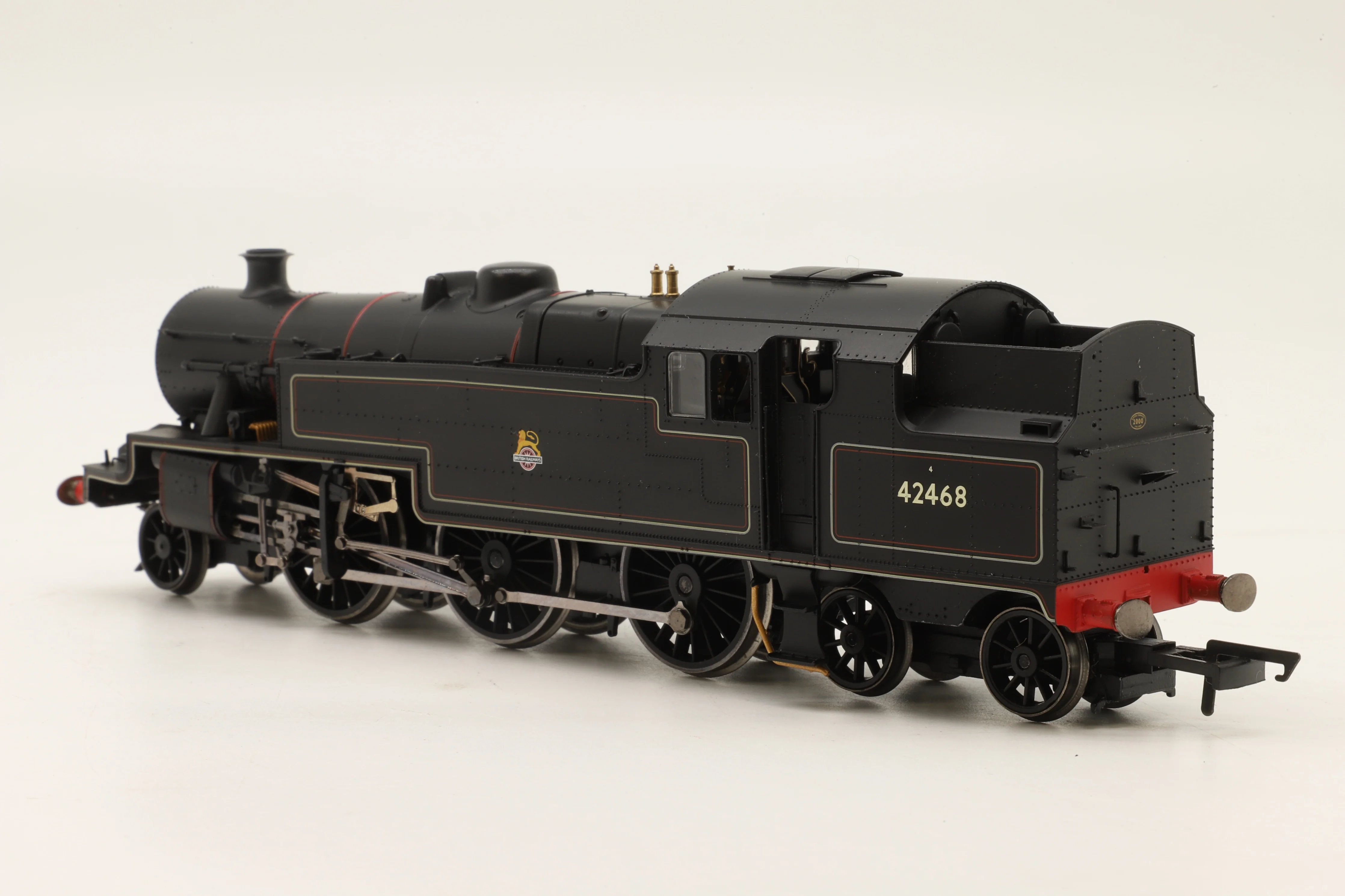 Hornby OO R2636X Stanier 4MT '42468' BR Lined Black E/C DCC Fitted - Image 2