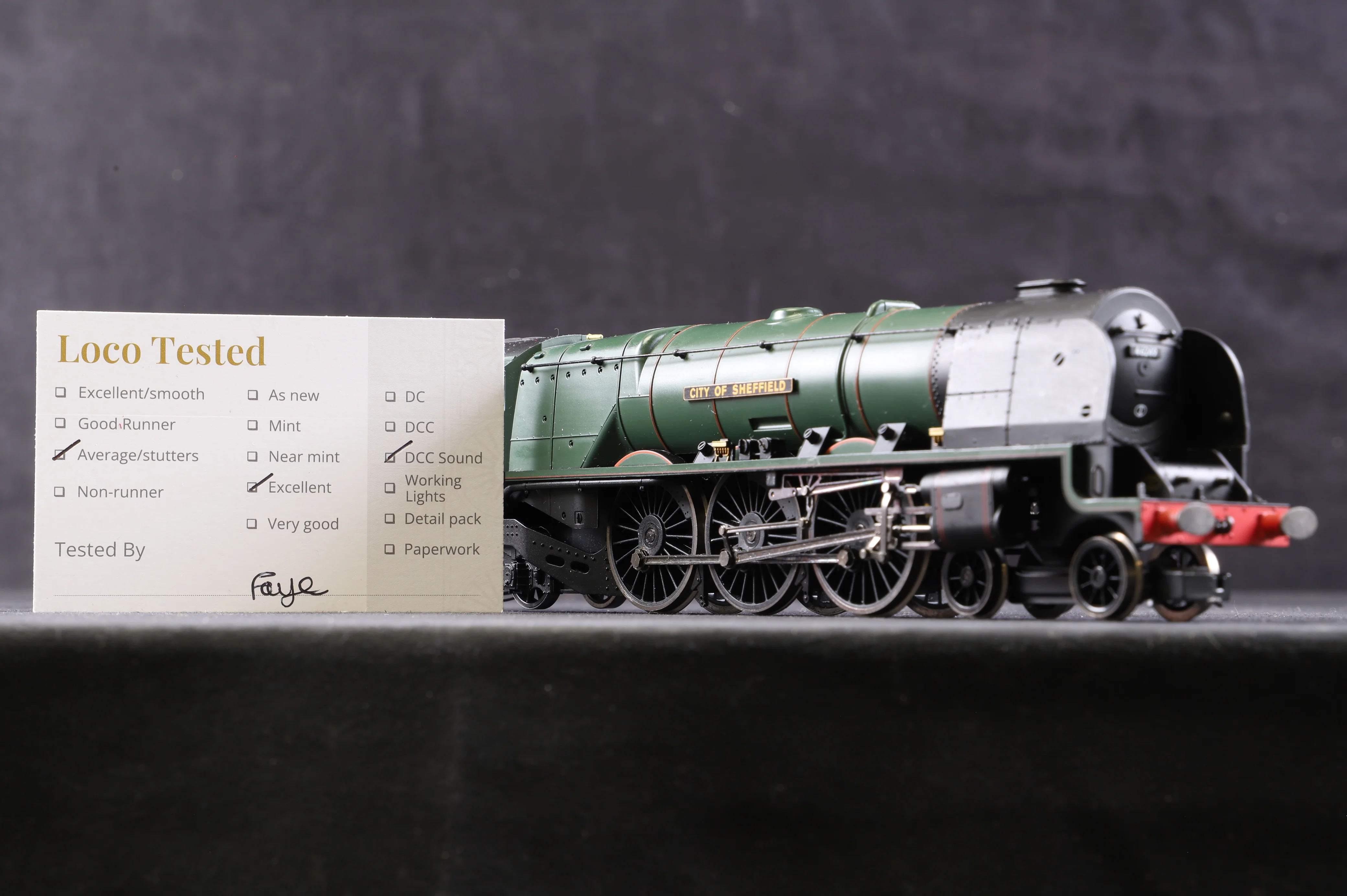 Hornby OO R2782XS BR 4-6-2 Duchess Class 8P 'City of Sheffield', DCC Sound - Image 5
