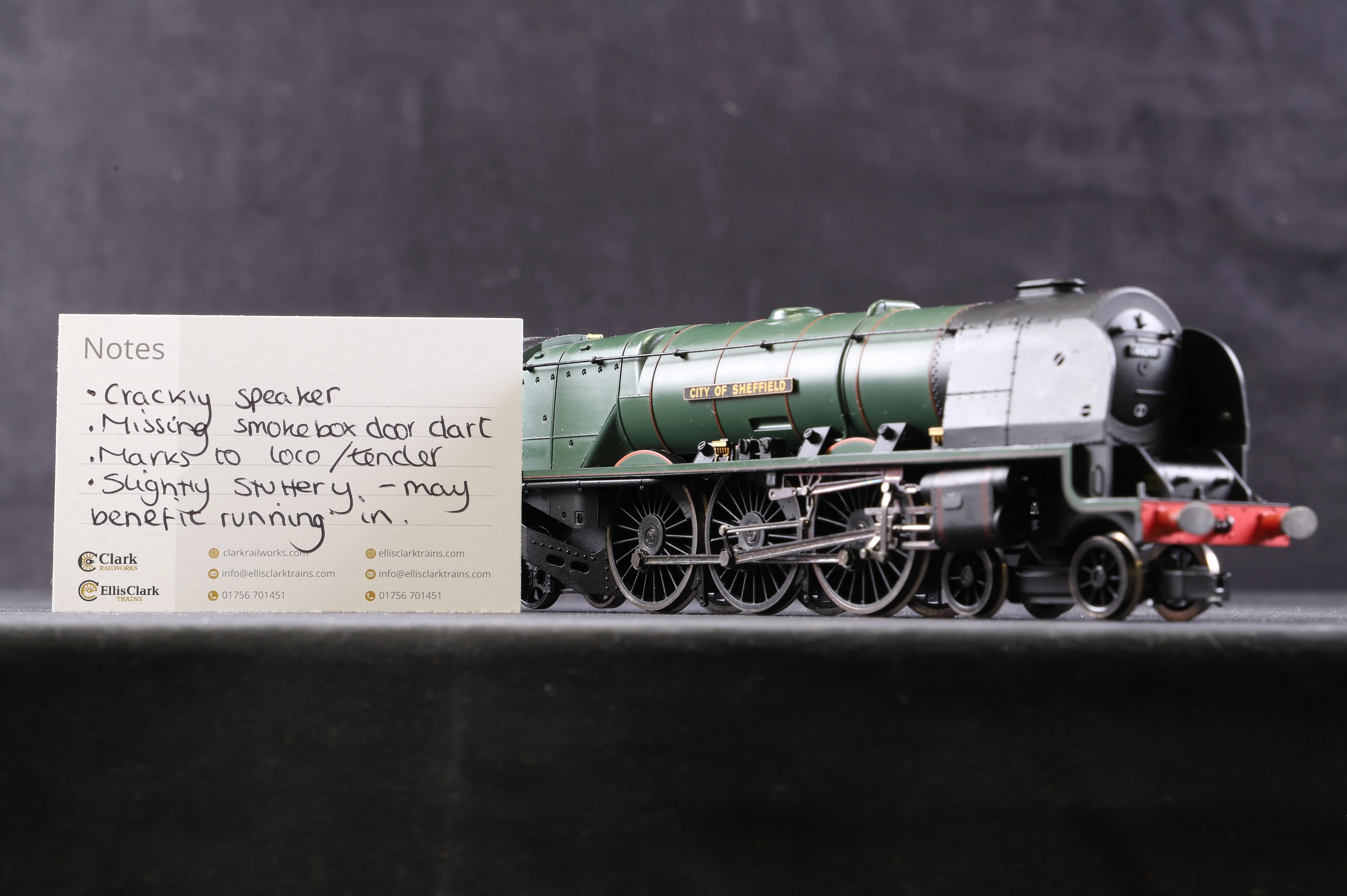 Hornby OO R2782XS BR 4-6-2 Duchess Class 8P 'City of Sheffield', DCC Sound - Image 6