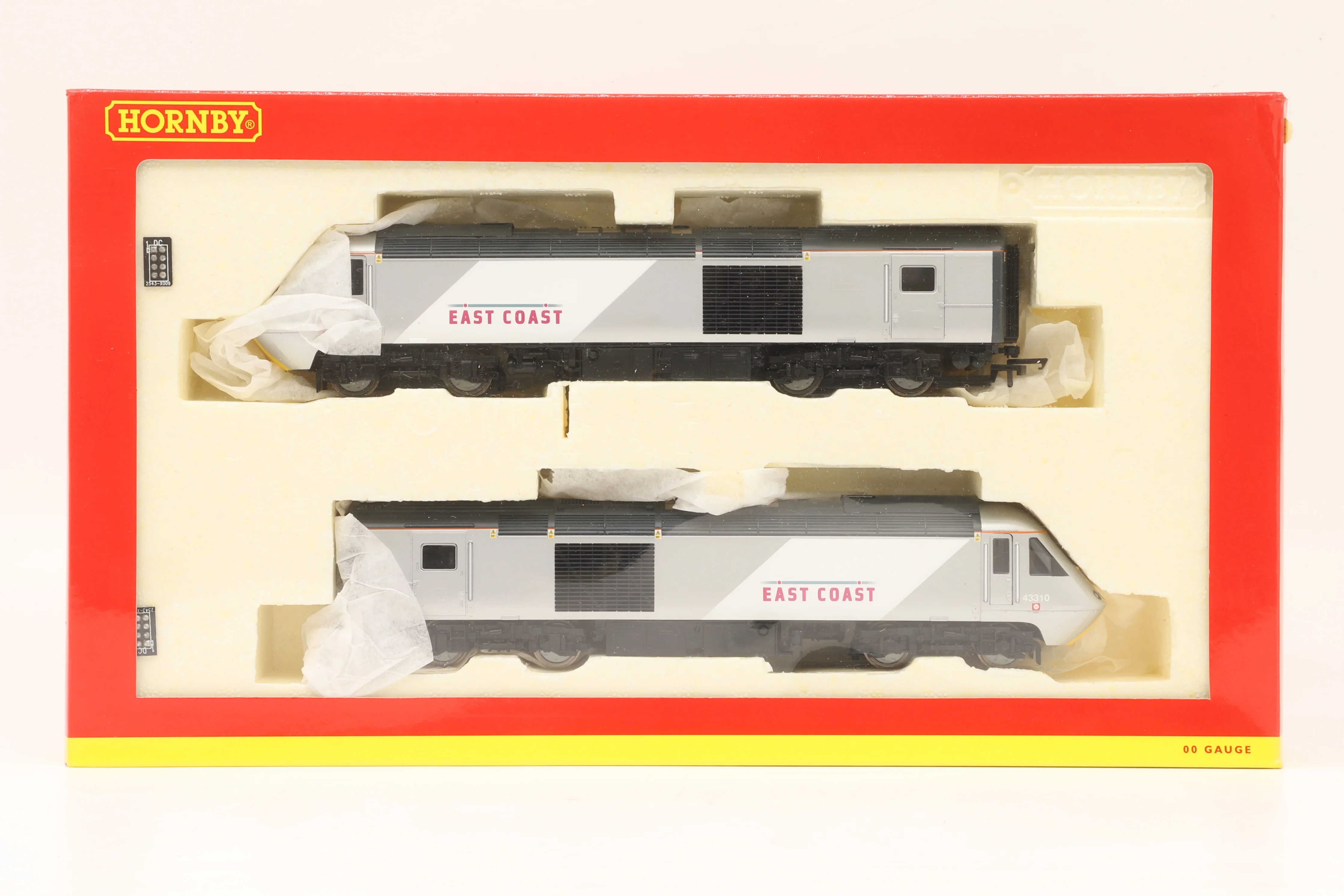 Hornby OO R2964 Twin Pack Class 43 HST Power Cars '43300 & 43310' East Coast Trains Powered & Unpowered DCC Sound - Image 2