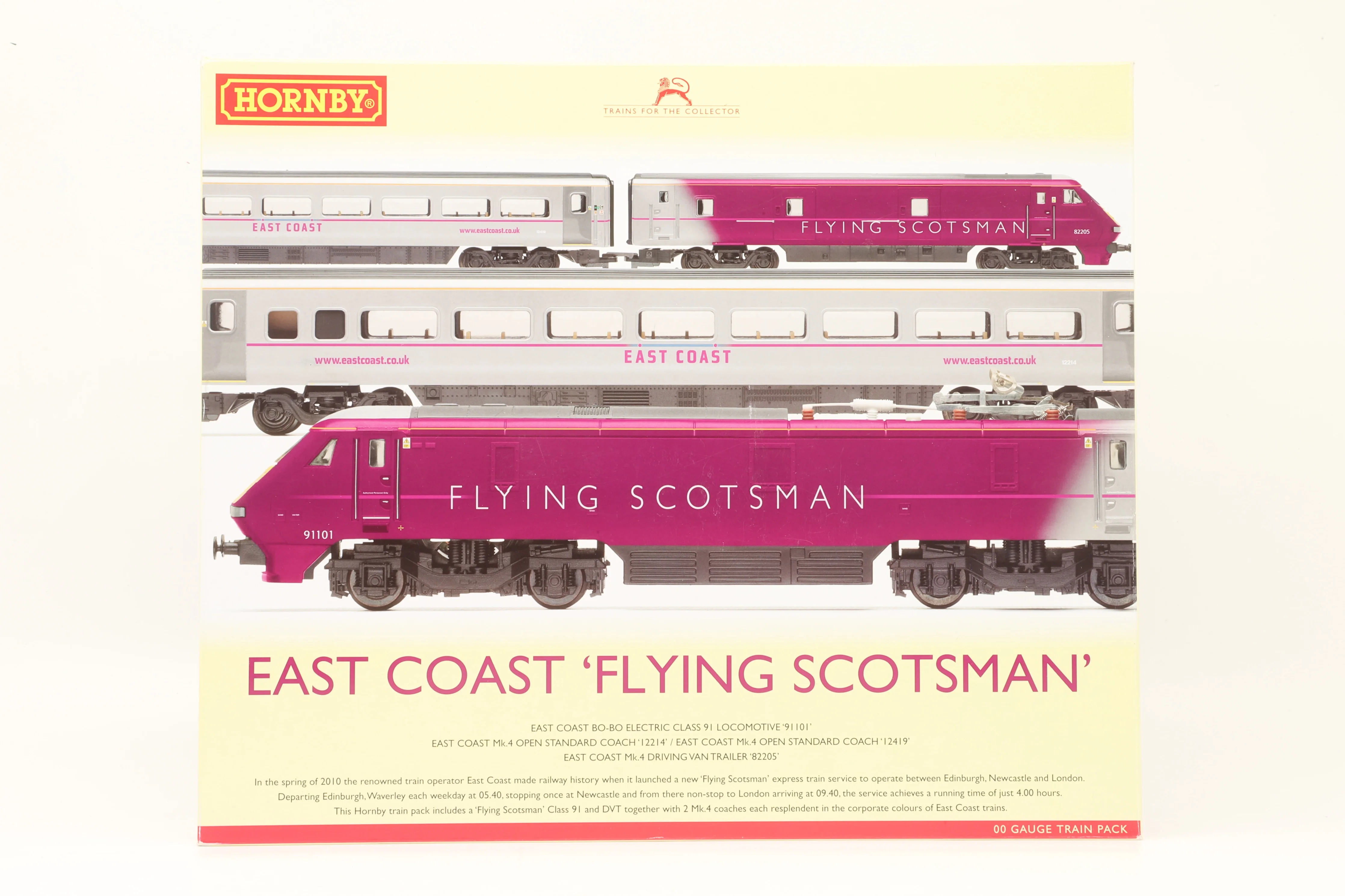 Hornby OO R3133 East Coast Flying Scotsman Train Pack