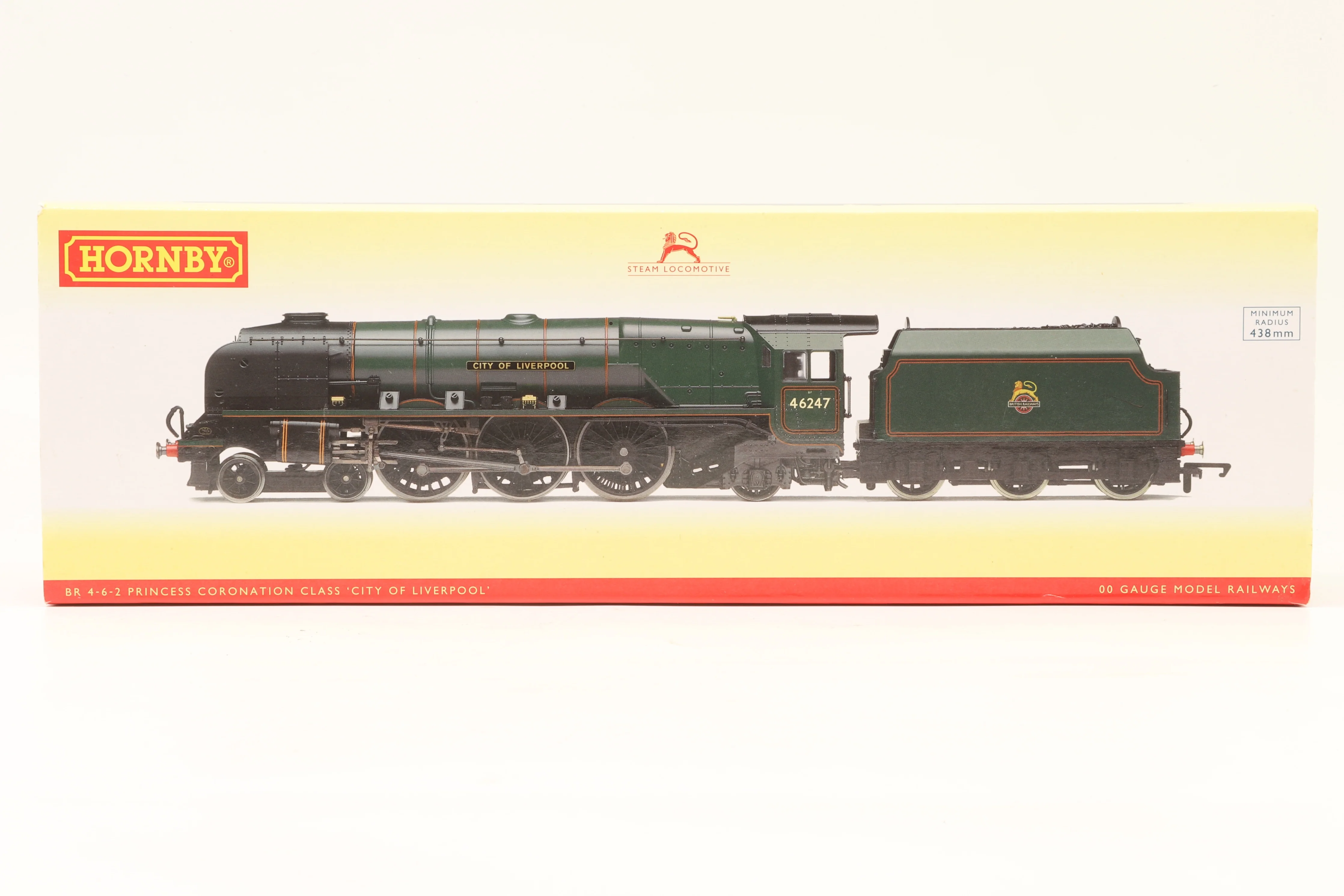 Hornby OO R3195 Duchess Class '46247' 'City Of Liverpool' BR Lined Green E/C DCC Sound