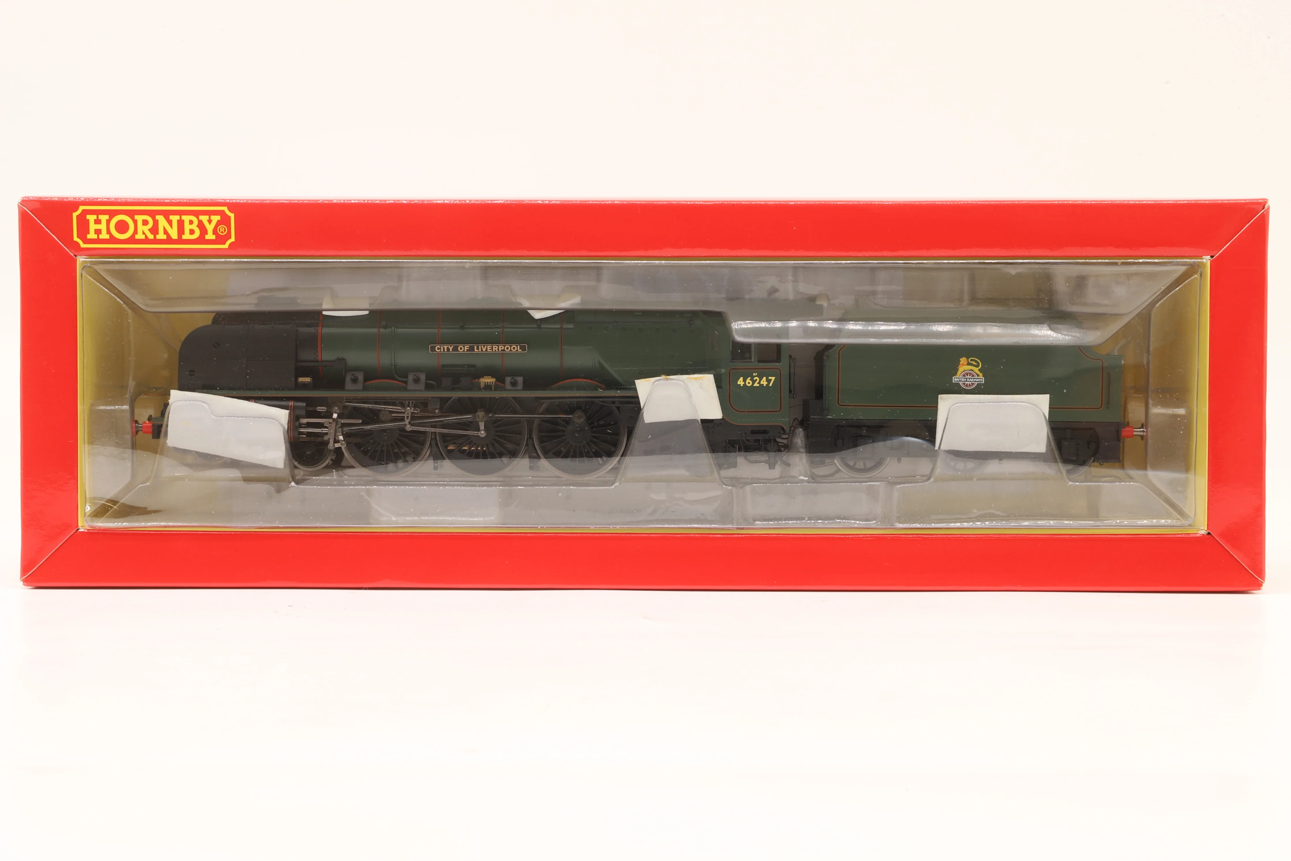 Hornby OO R3195 Duchess Class '46247' 'City Of Liverpool' BR Lined Green E/C DCC Sound - Image 2