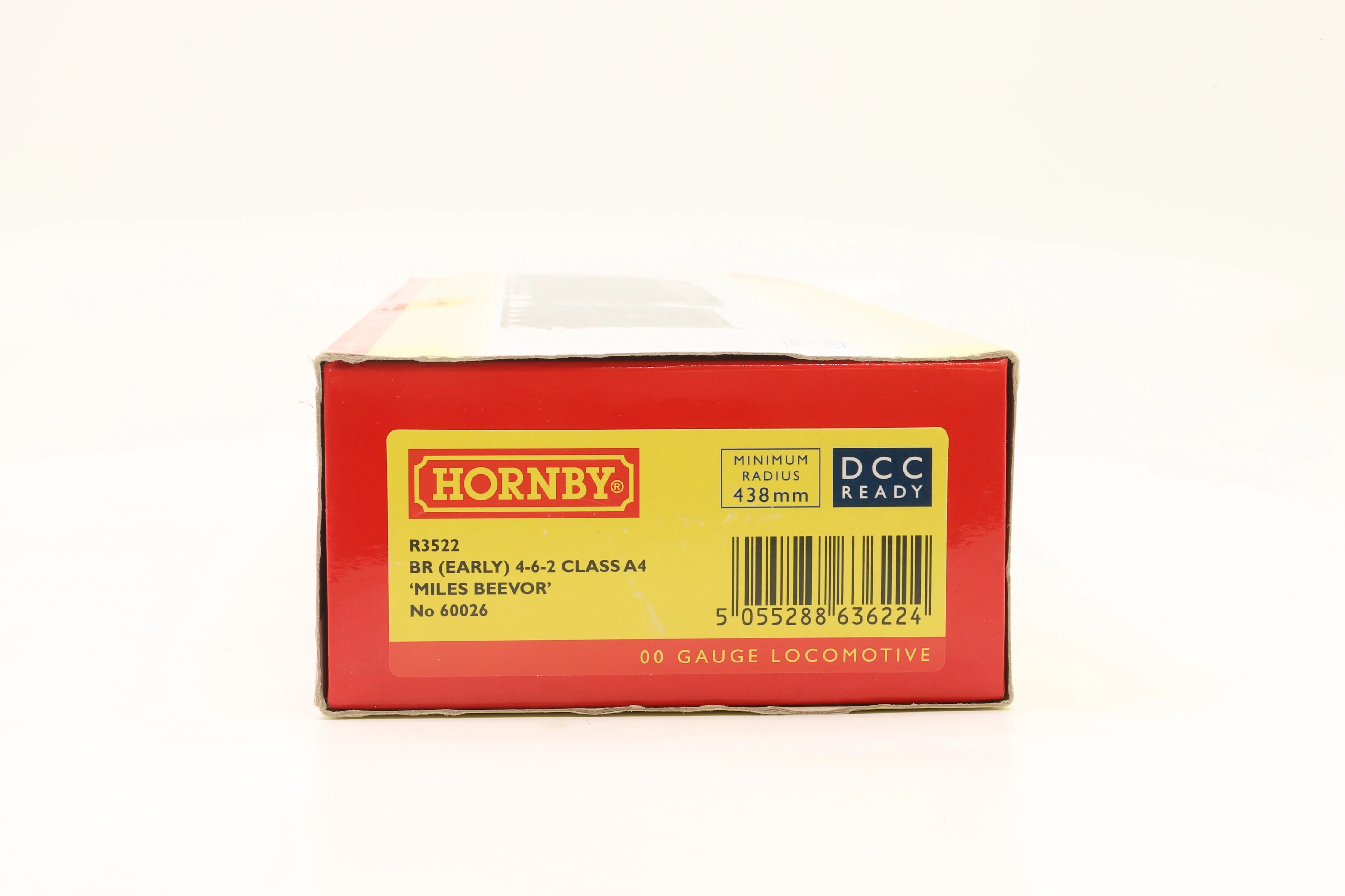 Hornby OO R3522 Class A4 '60026' 'Mile Beevor' BR Lined Green E/C Weathered DCC Sound - Image 7