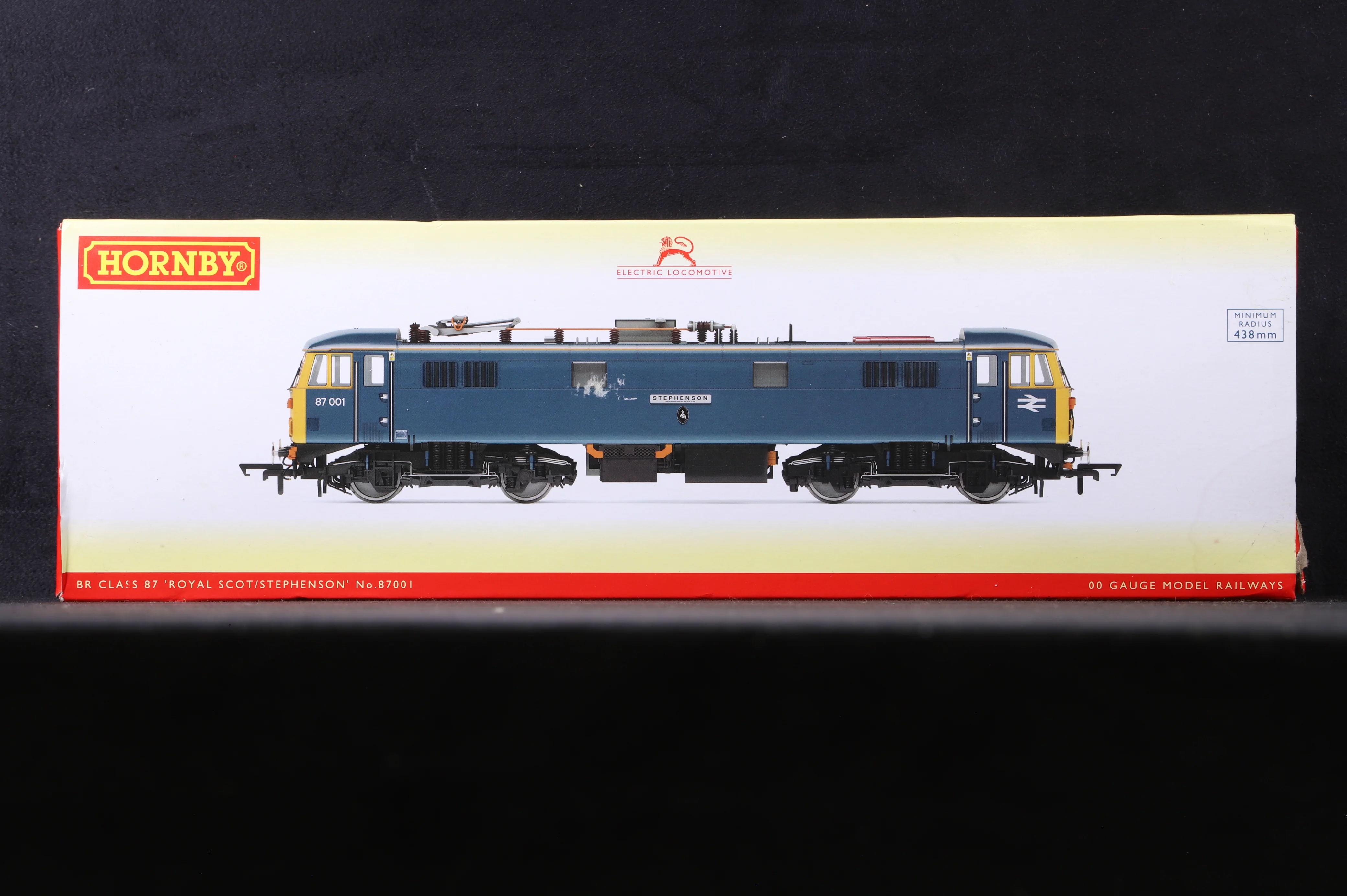 Hornby OO R3739 Class 87 '87001' 'Royal Scot/ Stephenson' BR Blue