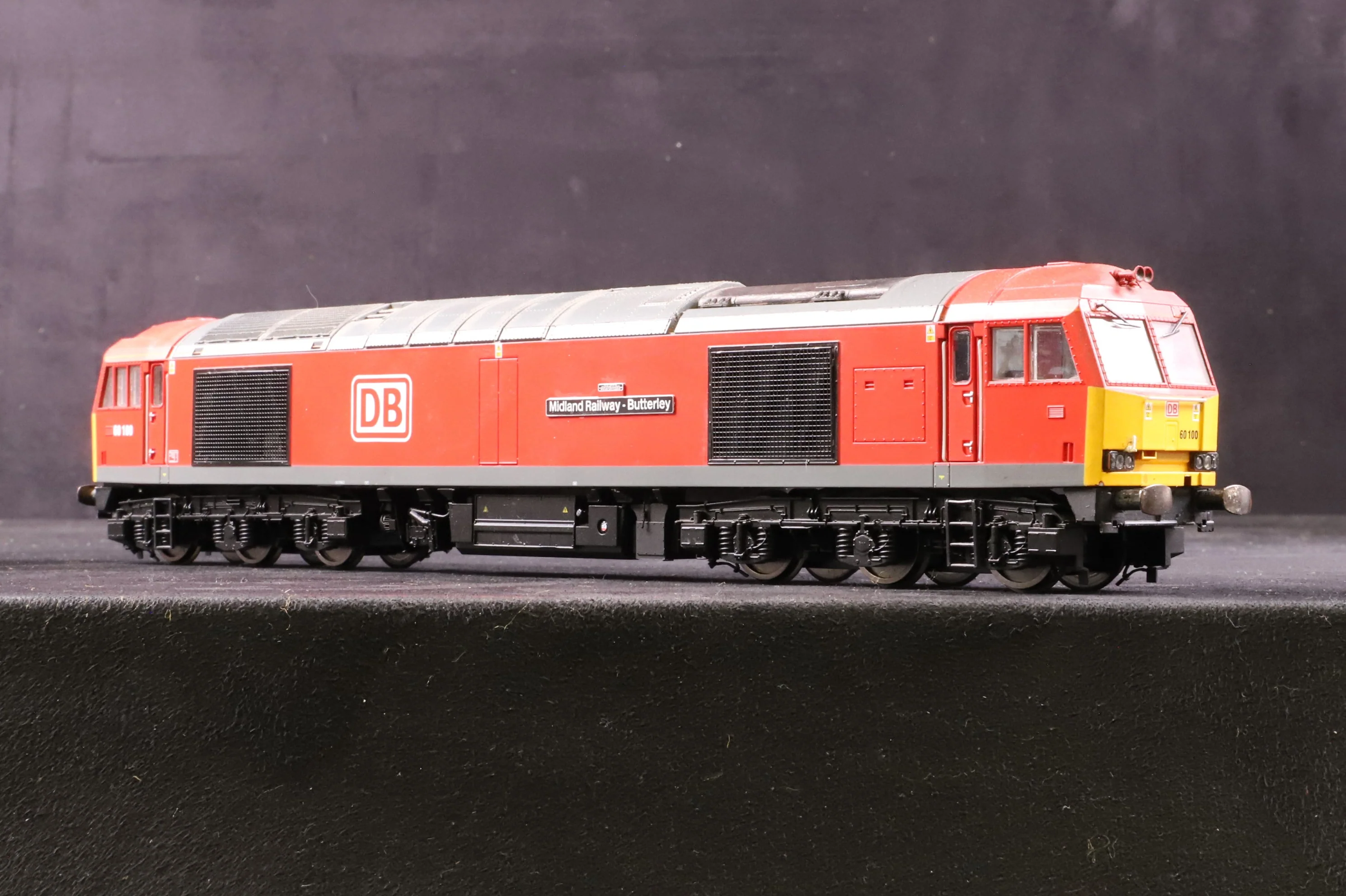 Hornby OO R3884 Class 60 '60100' 'Midland Railway Butterley' Co-Co DB Cargo Weathered DCC Sound