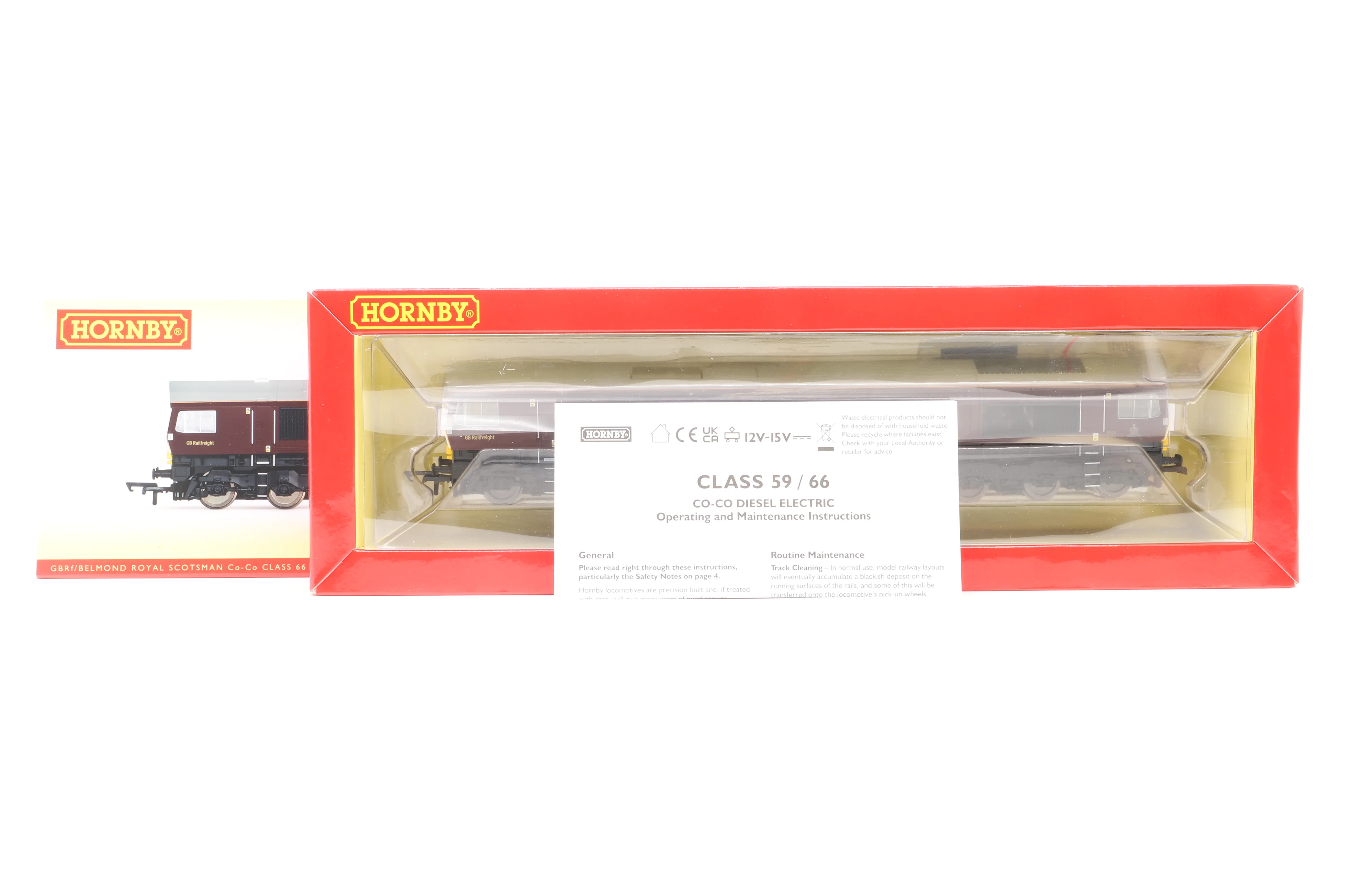 Hornby OO R3950A Class 66 '66746' Diesel Locomotive GBRf/ Belmond Royal Scotsman - Image 3