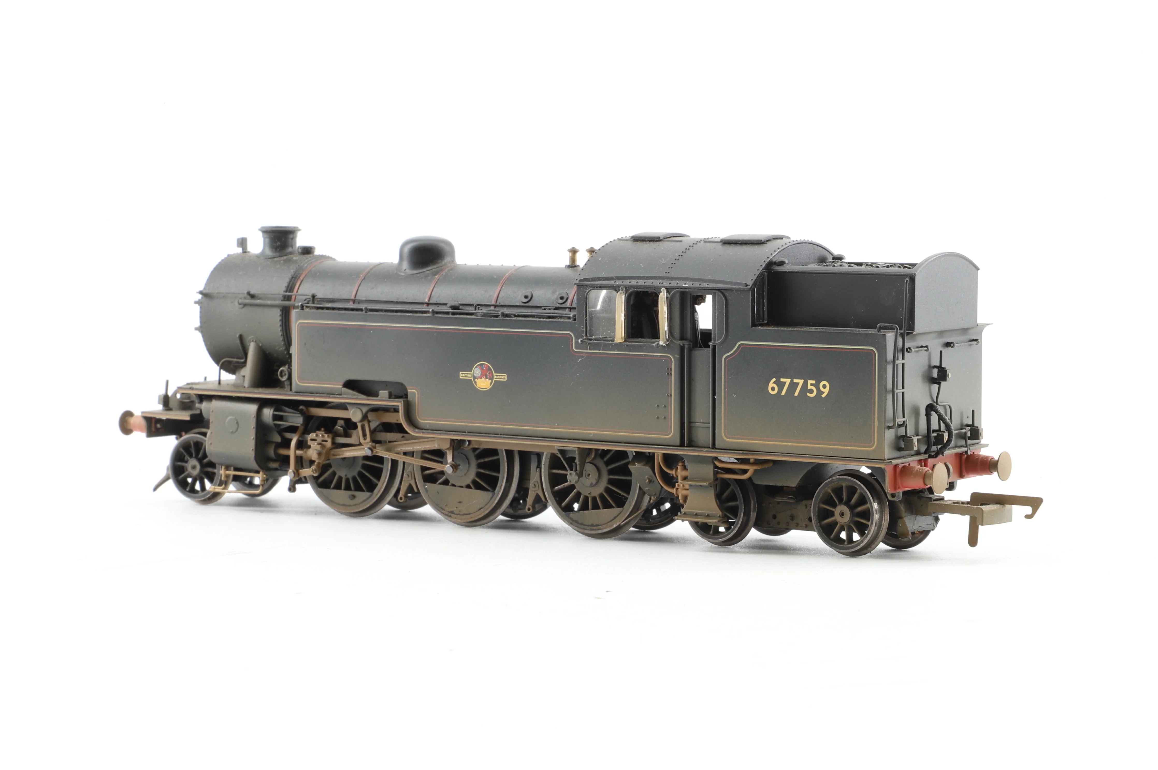Hornby OO R3007 Class L1 Thompson BR Black LC '67759', Weathered - Image 3