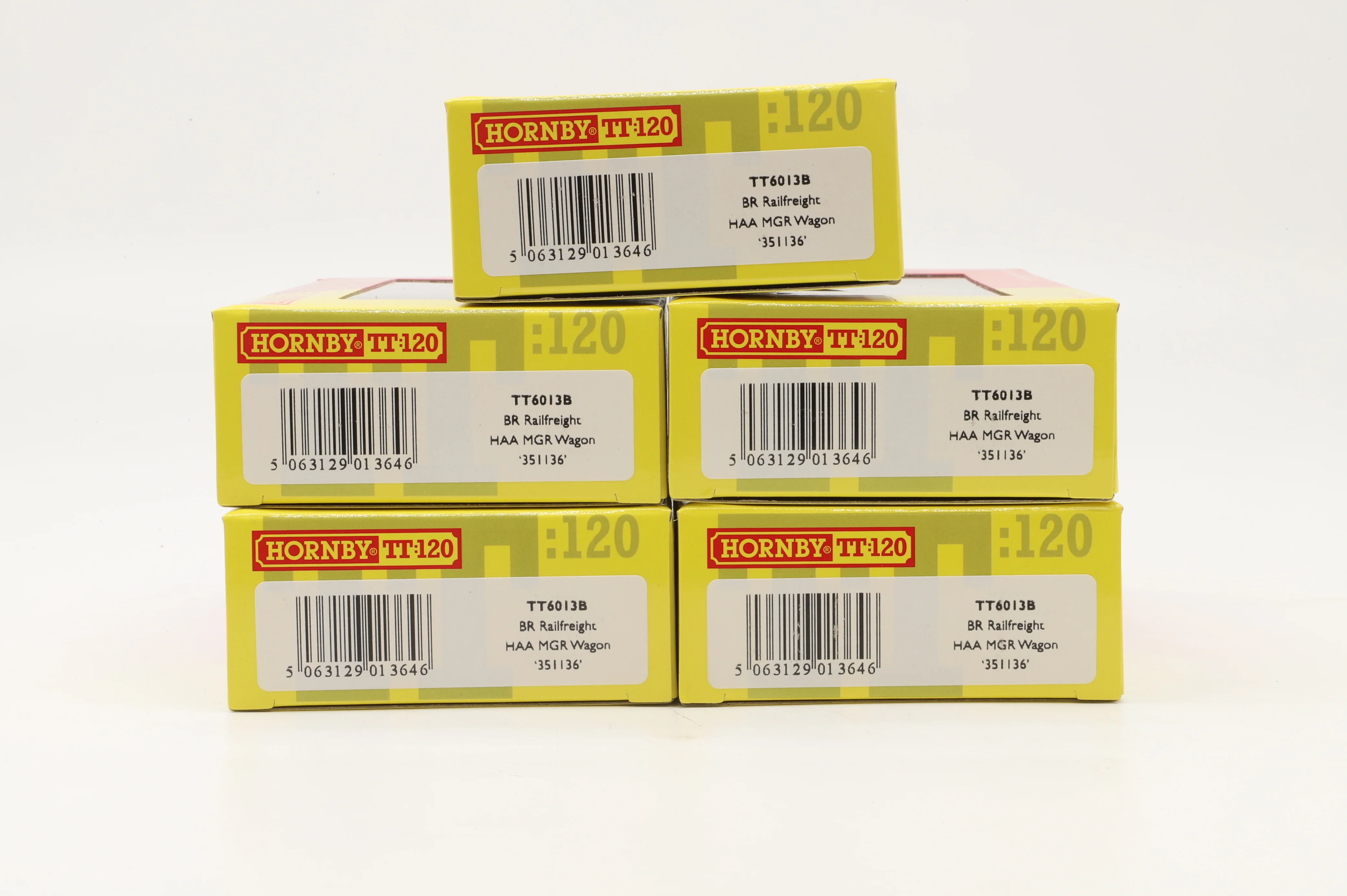 Hornby TT:120 TT6013B x5 Rake of 5 HAA/MGR Wagons #351136 - Image 3