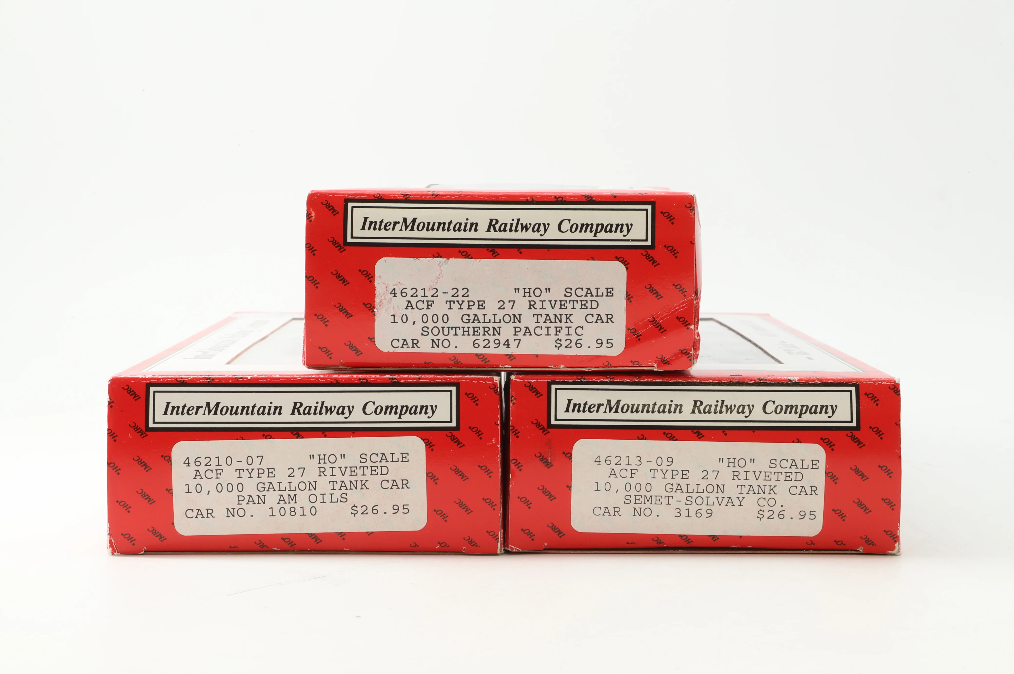 Intermountain HO Rake Of 3 ACF Assorted Tank Car Inc. 46213-09, 46212-22 & 46210-07 - Image 2