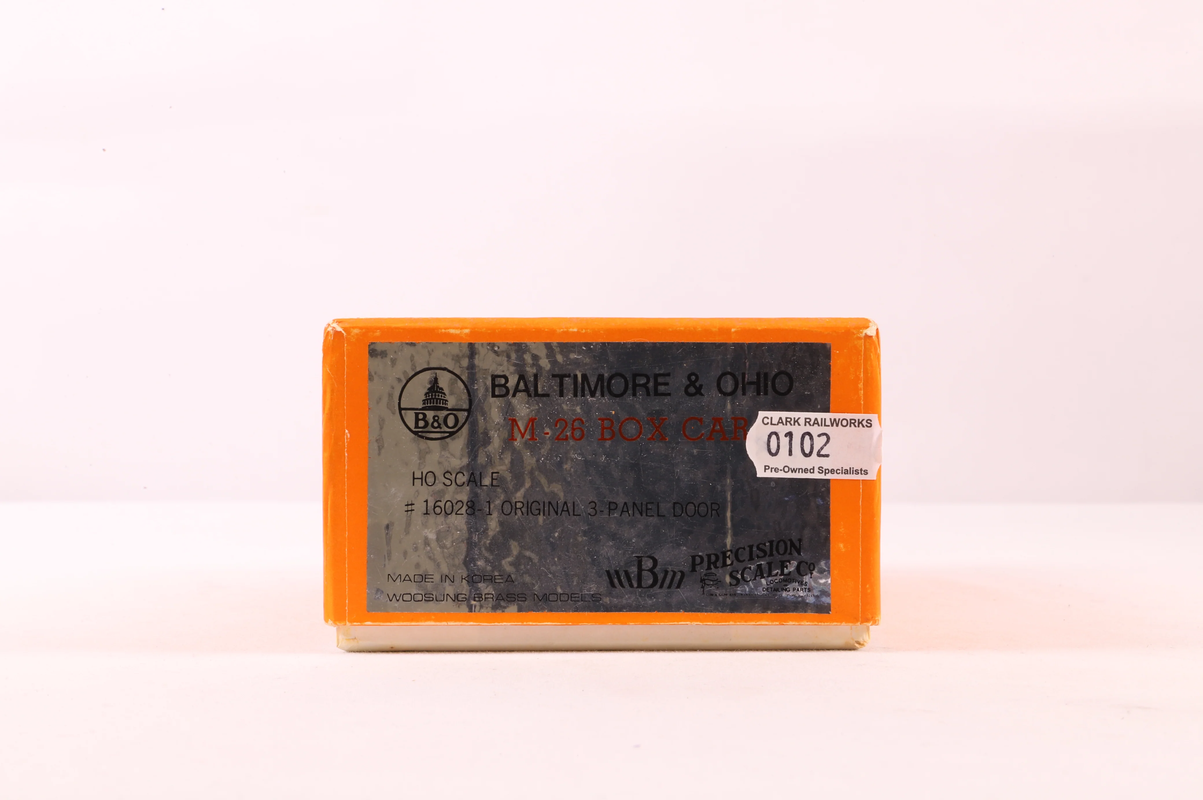 Iron Horse Models HO Brass M-26 Box Car, Baltimore & Ohio No.267715 - Image 6