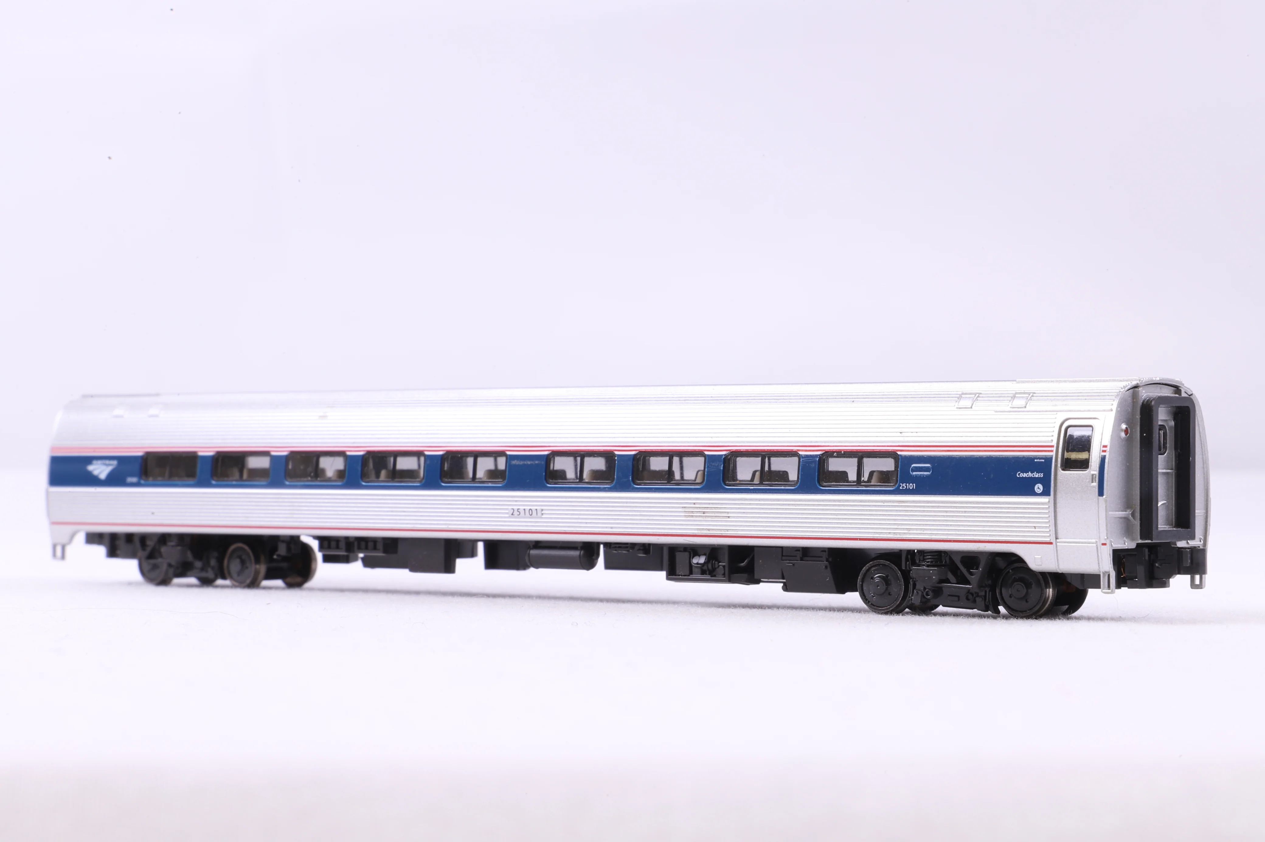 Kato N 106-6285 P42 Amfleet II Viewliner I Intercity Express 4 Unit Set '150', DCC Fitted - Image 8