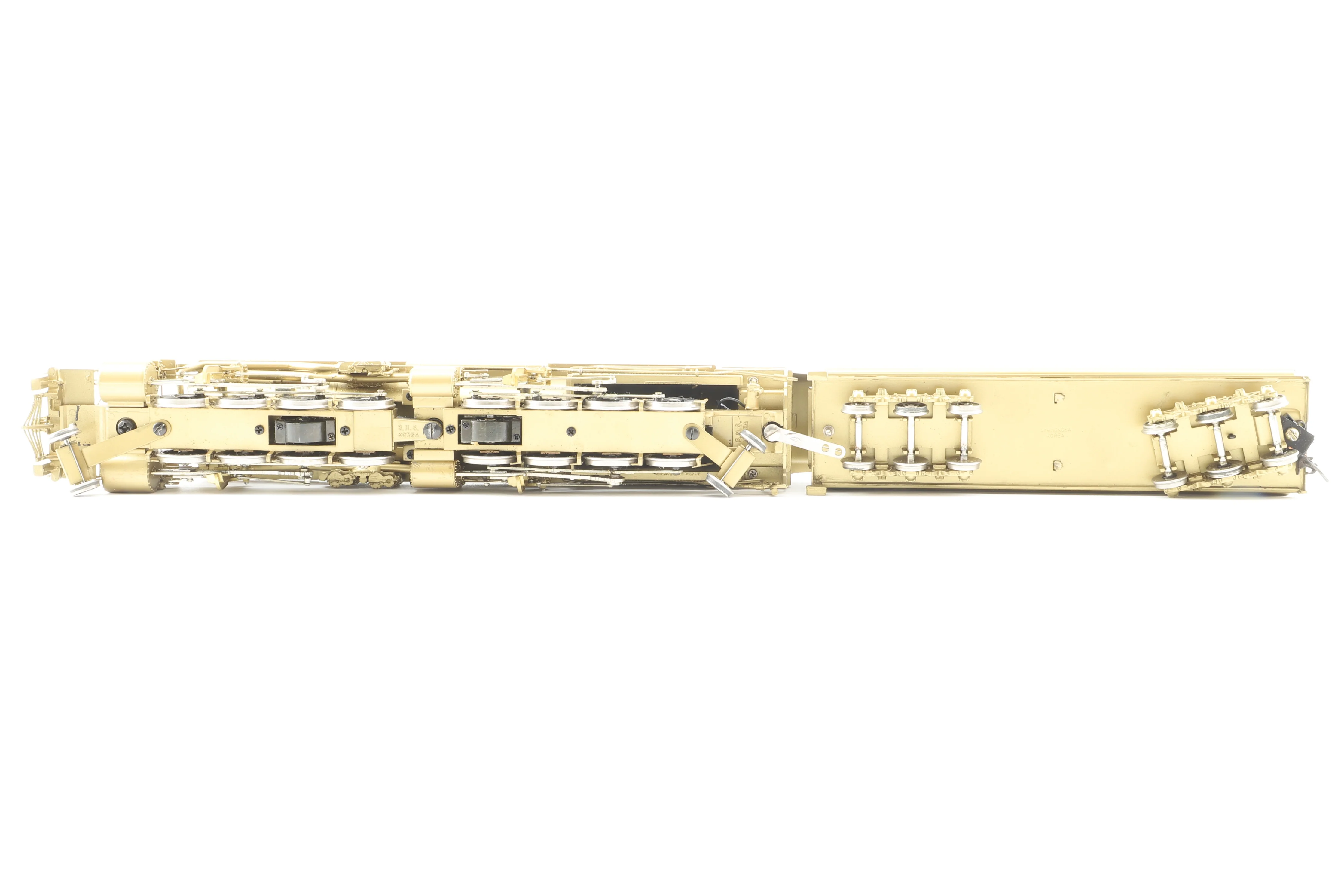 Samhongsa HO Brass GOM-ST-836 Steam Loco PRR Class HH1 - EX N&W Y3 2-8-8-2 Unpainted - Image 6