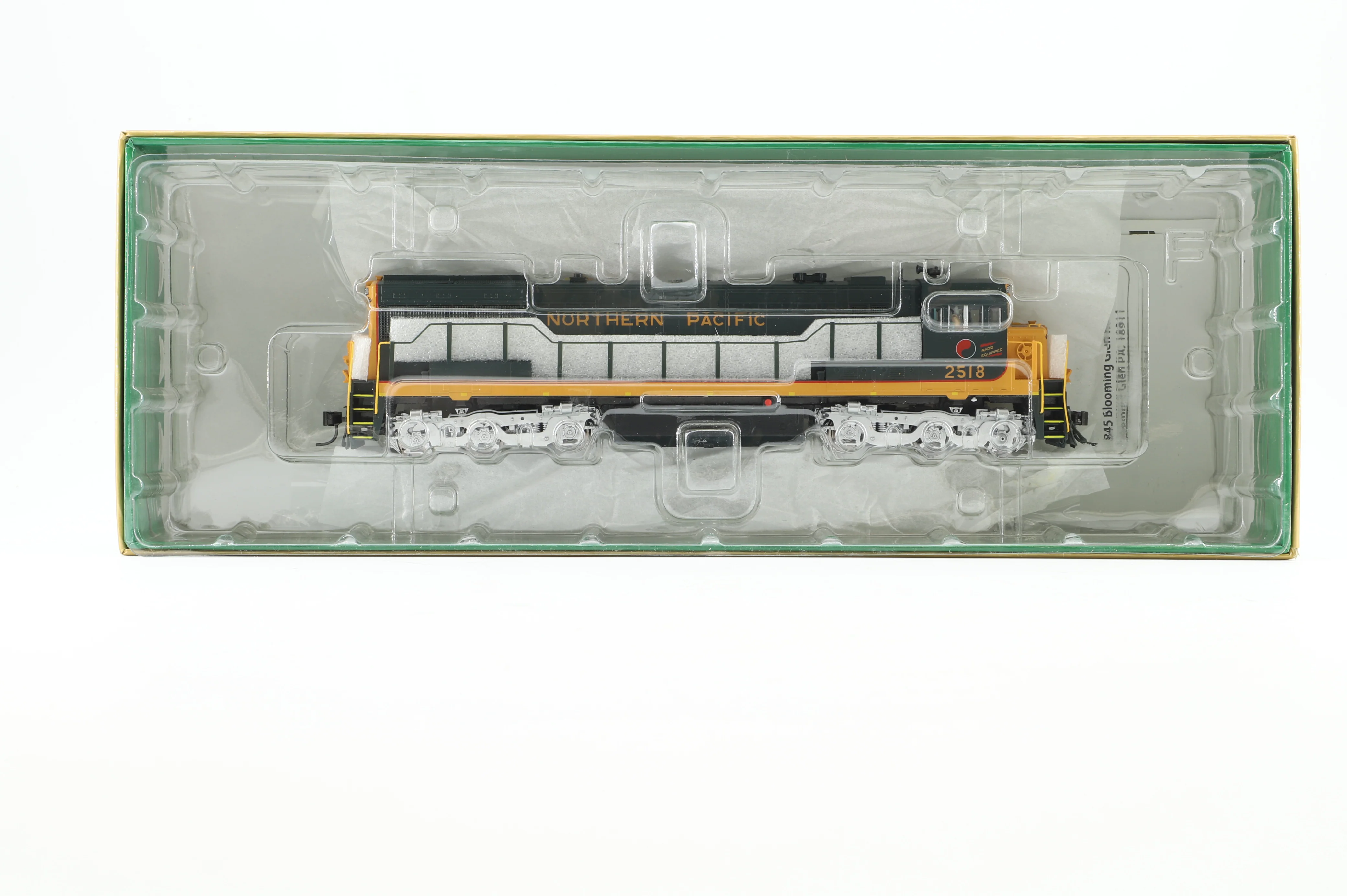 Korea Brass HO U252012 U25C Diesel Locomotive '2518' Ltd Ed 315/ 330