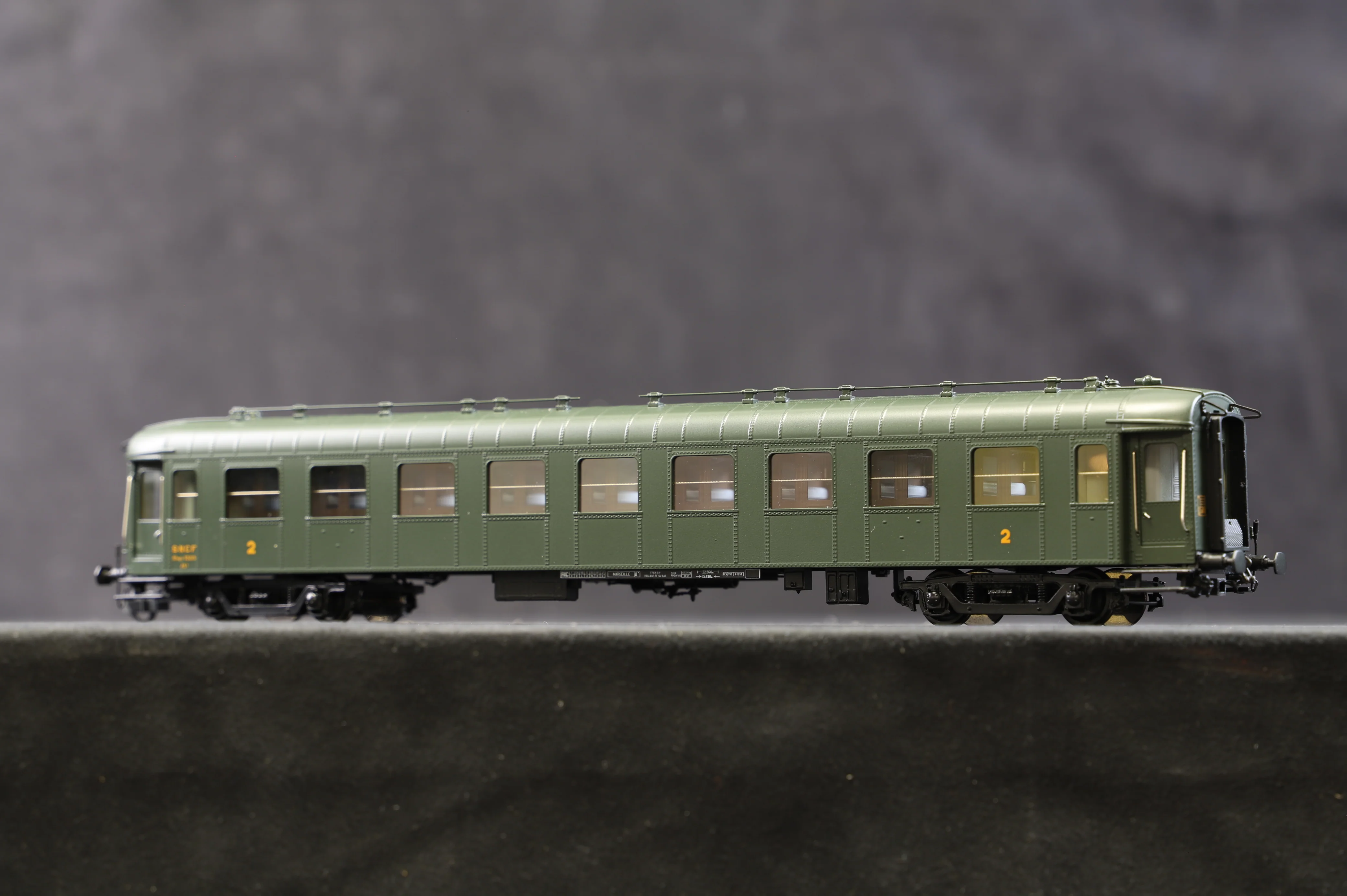 Lemaco HO 115 Brass Prestige Models Coffret Voitures O.C.E.M 1960 Coaches - Image 3
