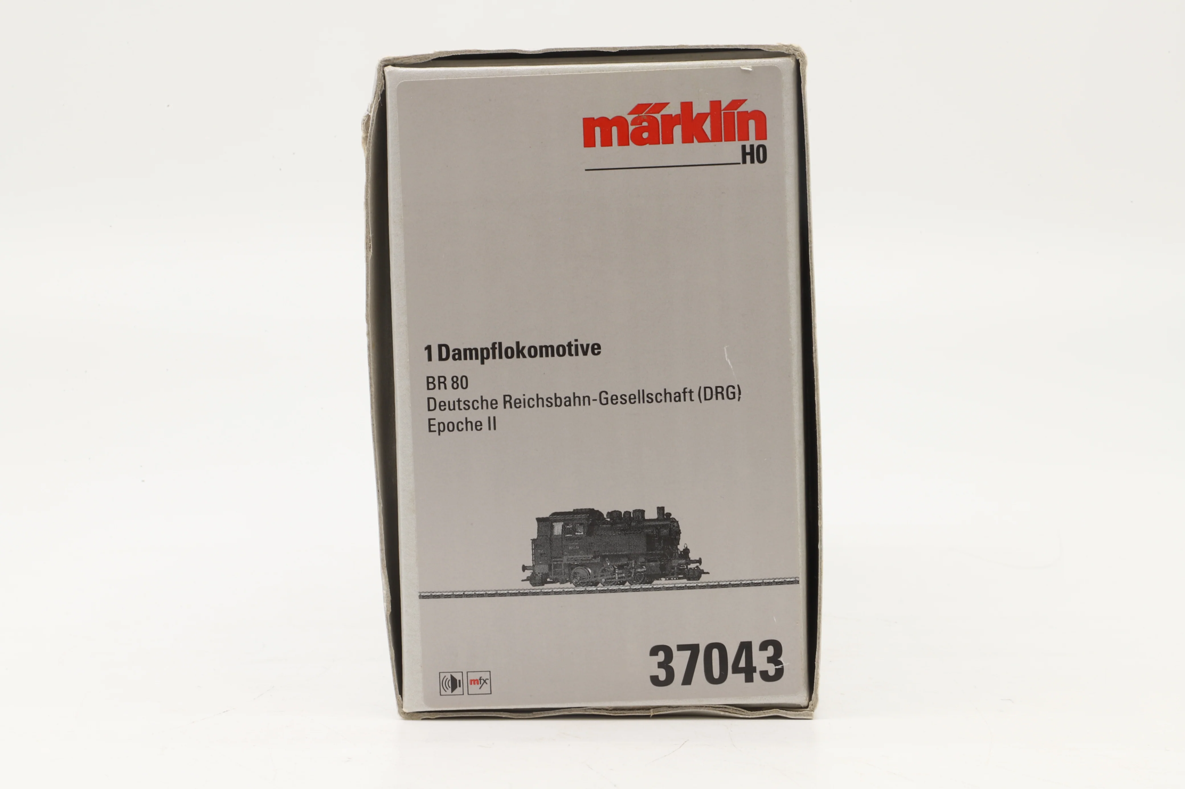 Marklin HO 37043 BR 80 038 Steam Locomotive DRG 3 Rail MFX Sound - Image 2