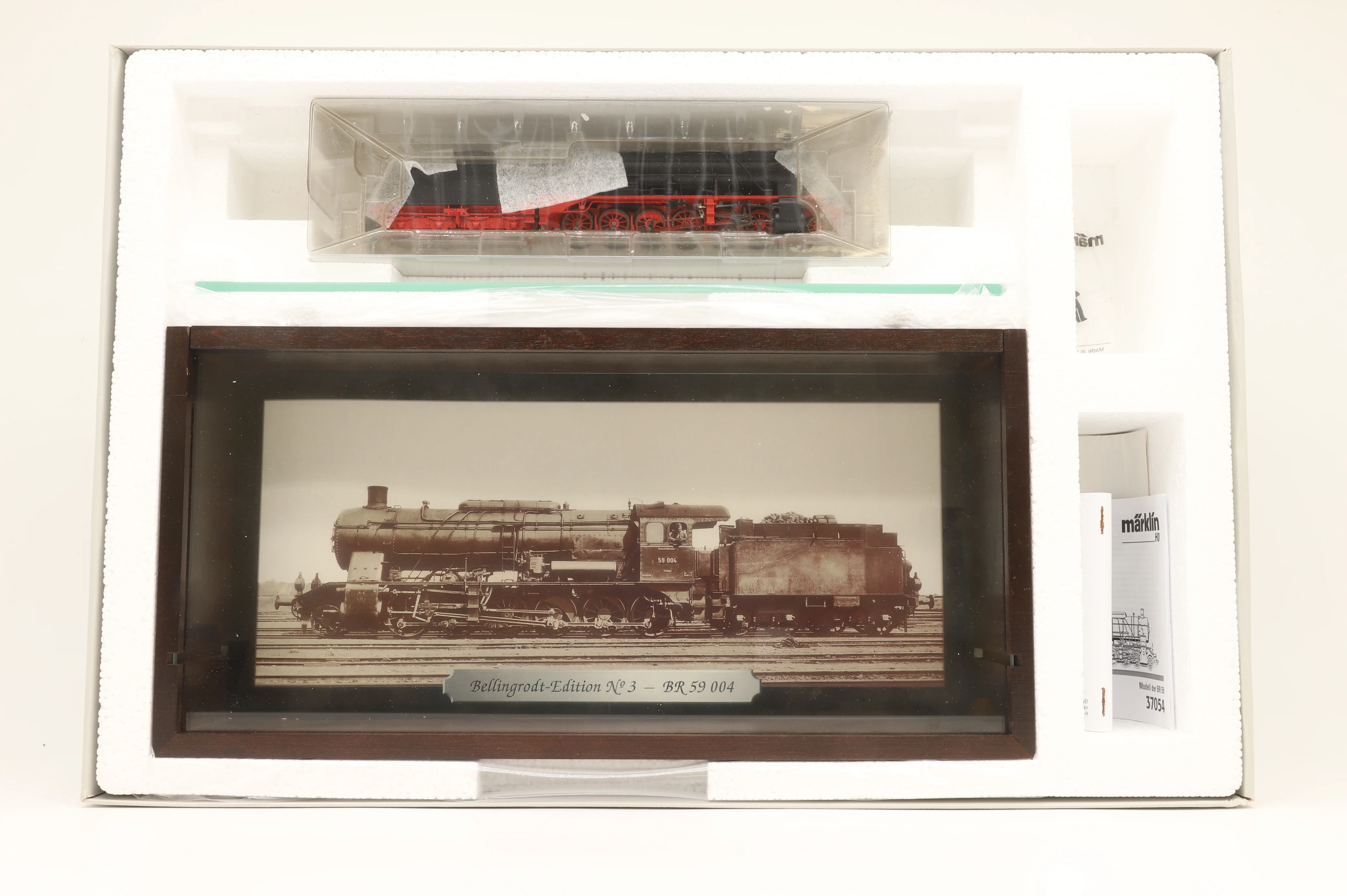 Marklin HO 37054 BR 59 Freight Steam Locomotive & Cabinet 3 Rail MFX Sound - Image 2