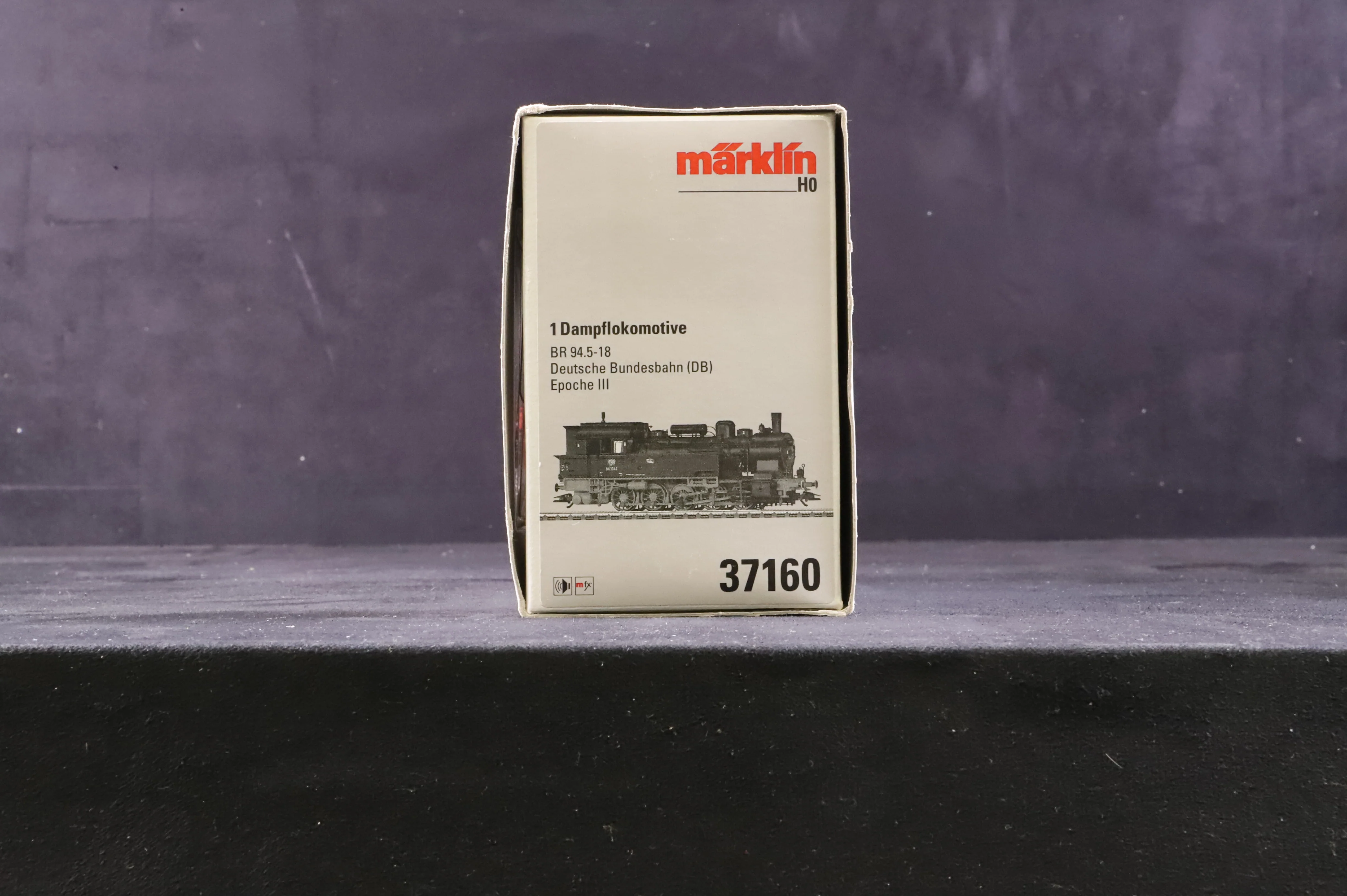 Marklin HO 37160 Class 94.5-18 '94 1343' DB Tank Locomotive MFX - Image 4