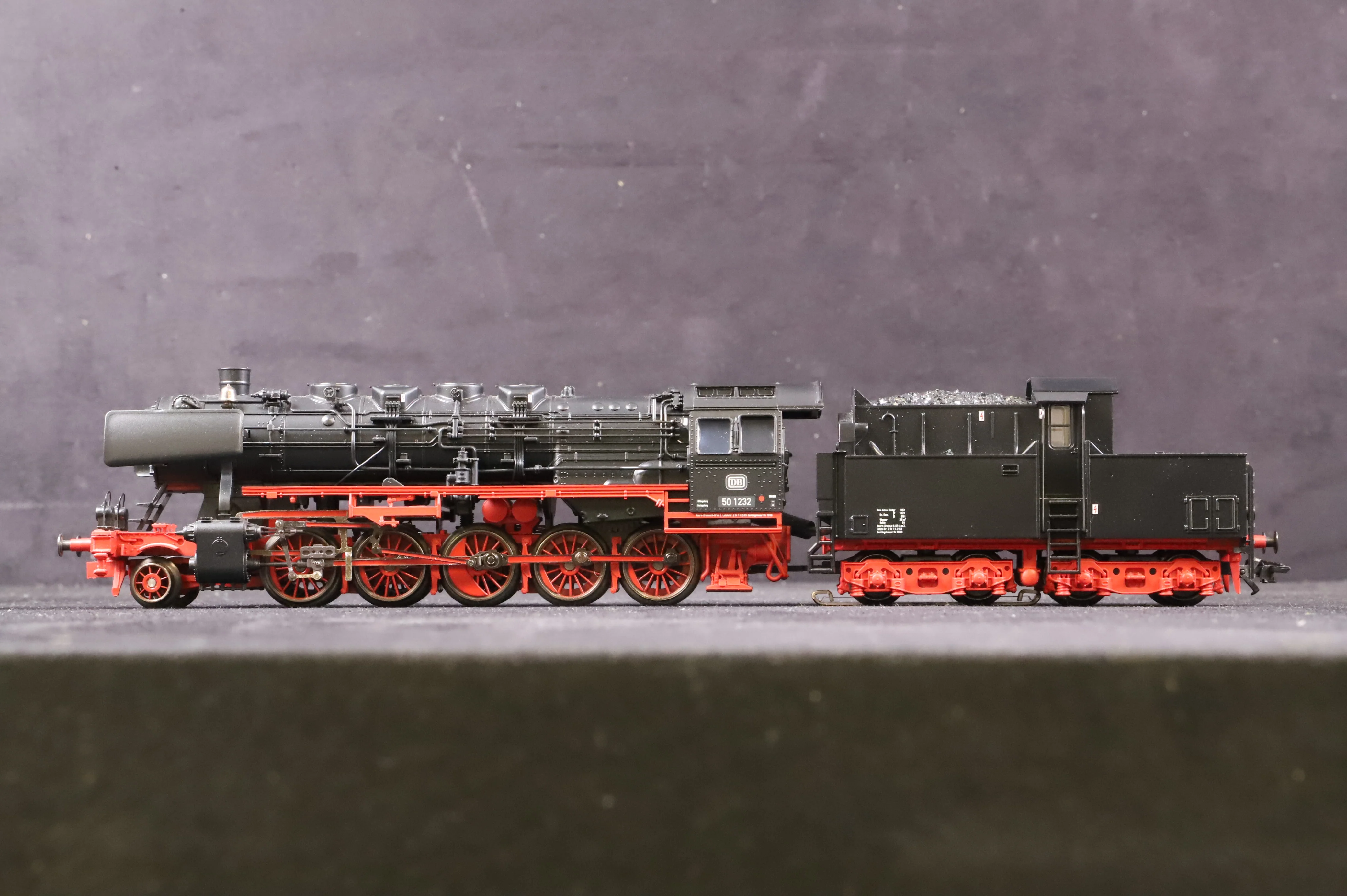 Marklin HO 37843 Dampflokomotive BR 50 DB Ep.III MFX 3-Rail - Image 2