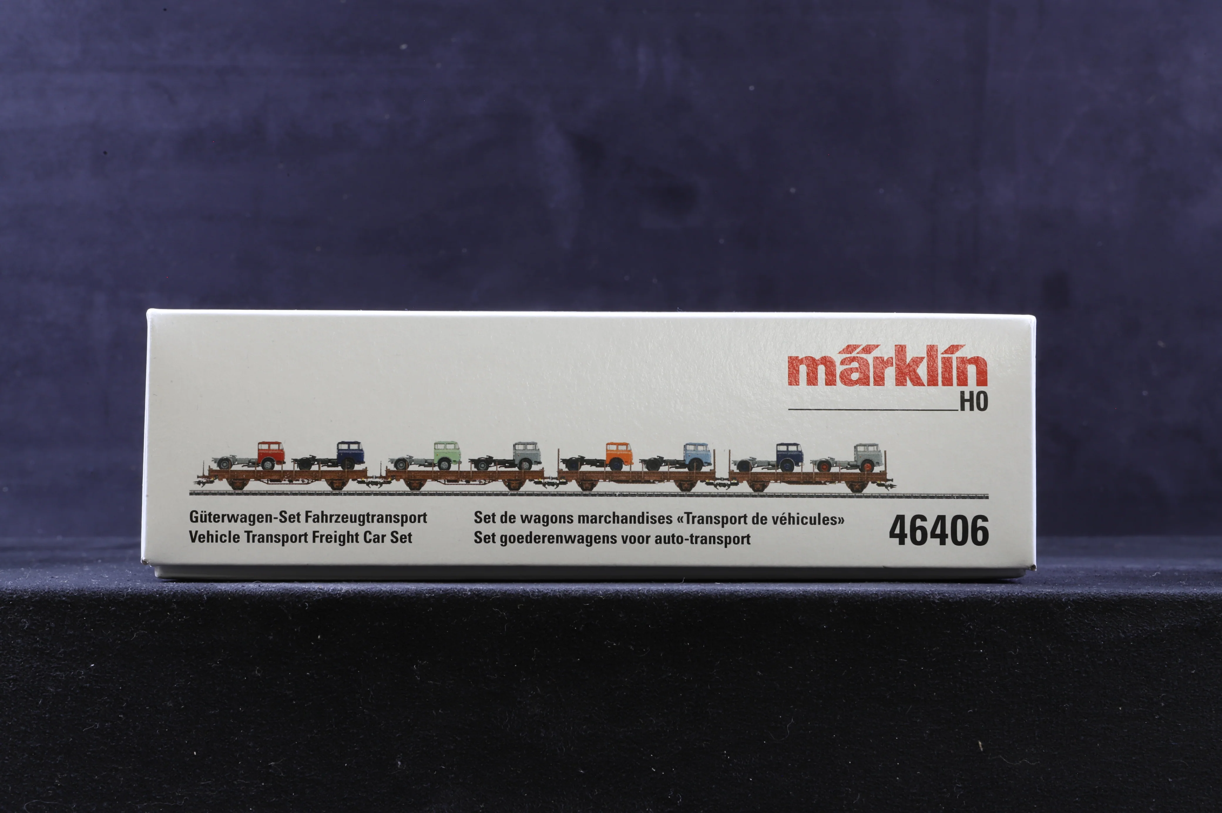 Marklin HO 46406 Vehicle Transport Freight Car Set - Image 2