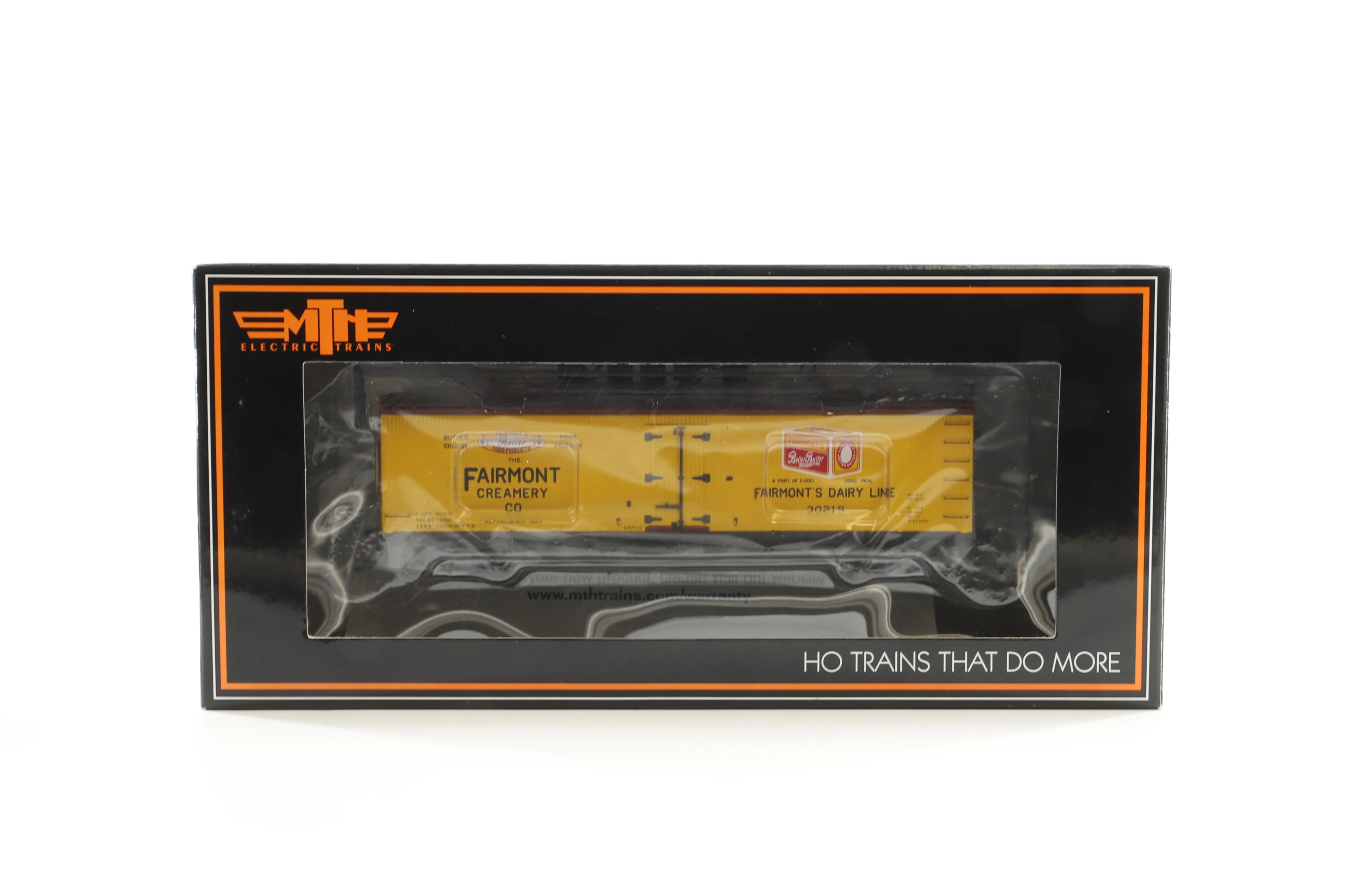 MTH HO Rake of 5 R40-2 Reefer Cars, Fairmont Creamery, Inc. 80-90027A, B, C, D & E - Image 2