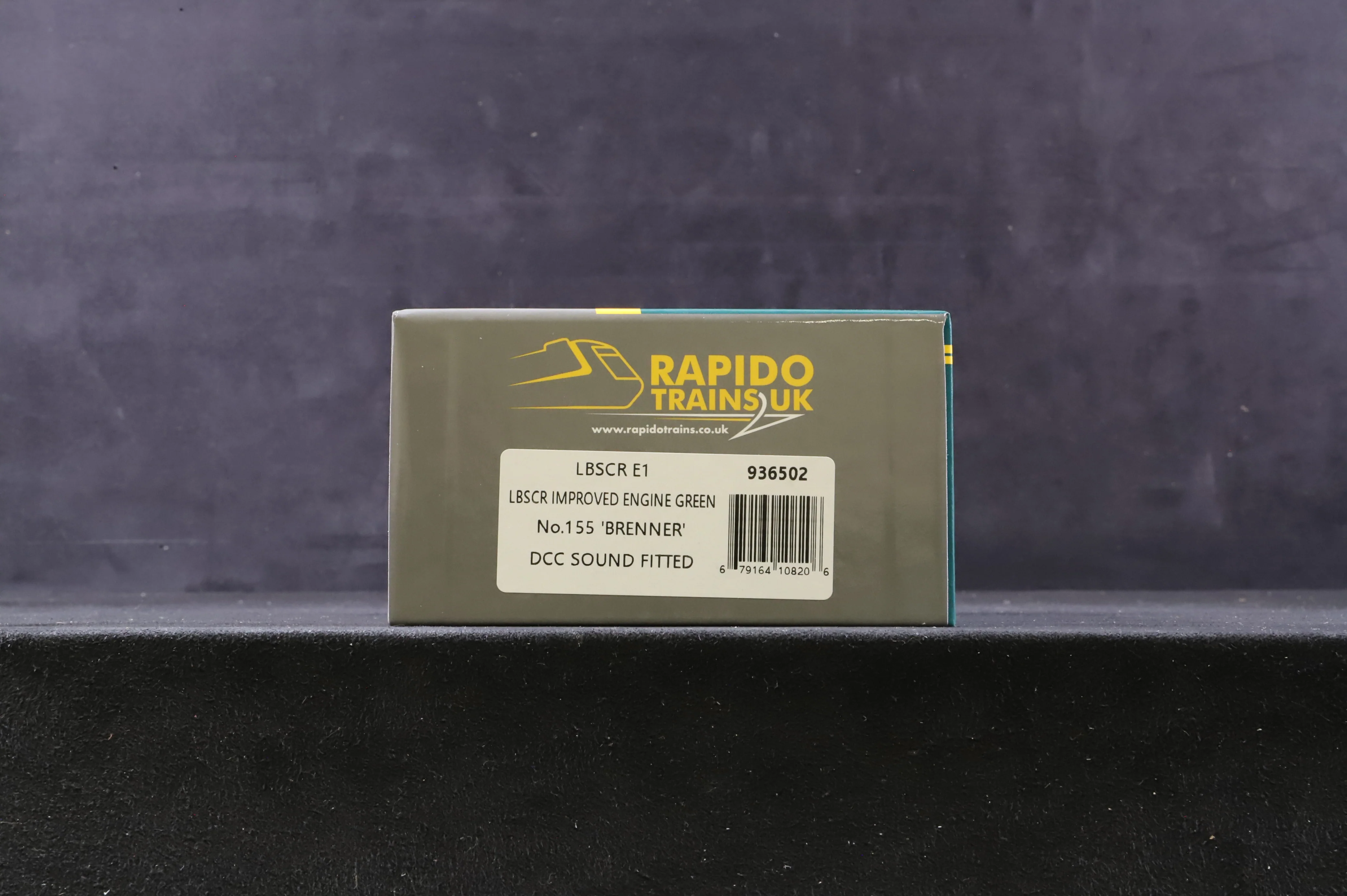 NEW Rapido OO 936502 E1 'No.155' 'Brenner' LBSCR Improved Engine Green DCC Sound - Image 3