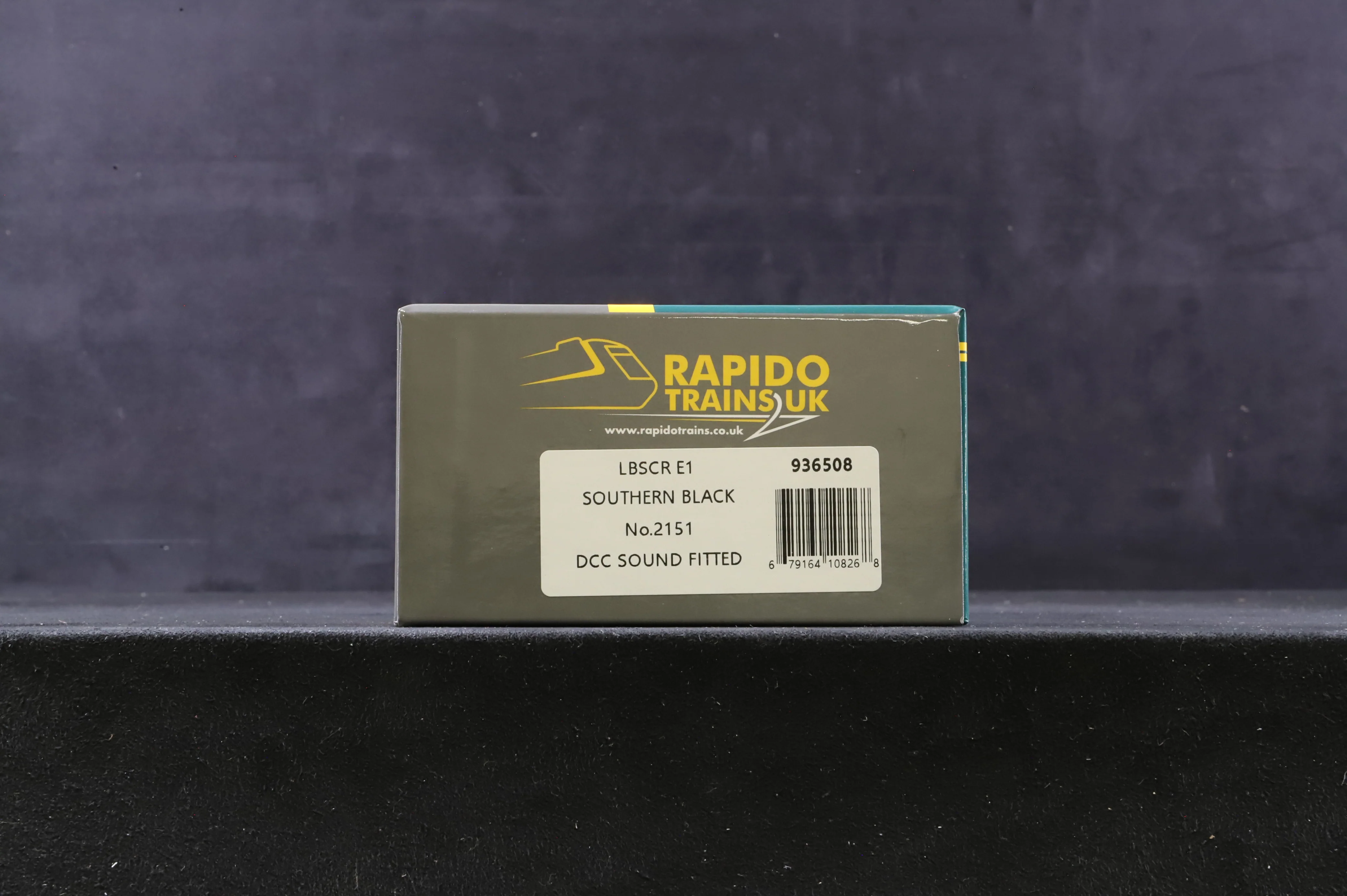 NEW Rapido OO 936508 E1 No.2151 Southern Black DCC Sound - Image 3